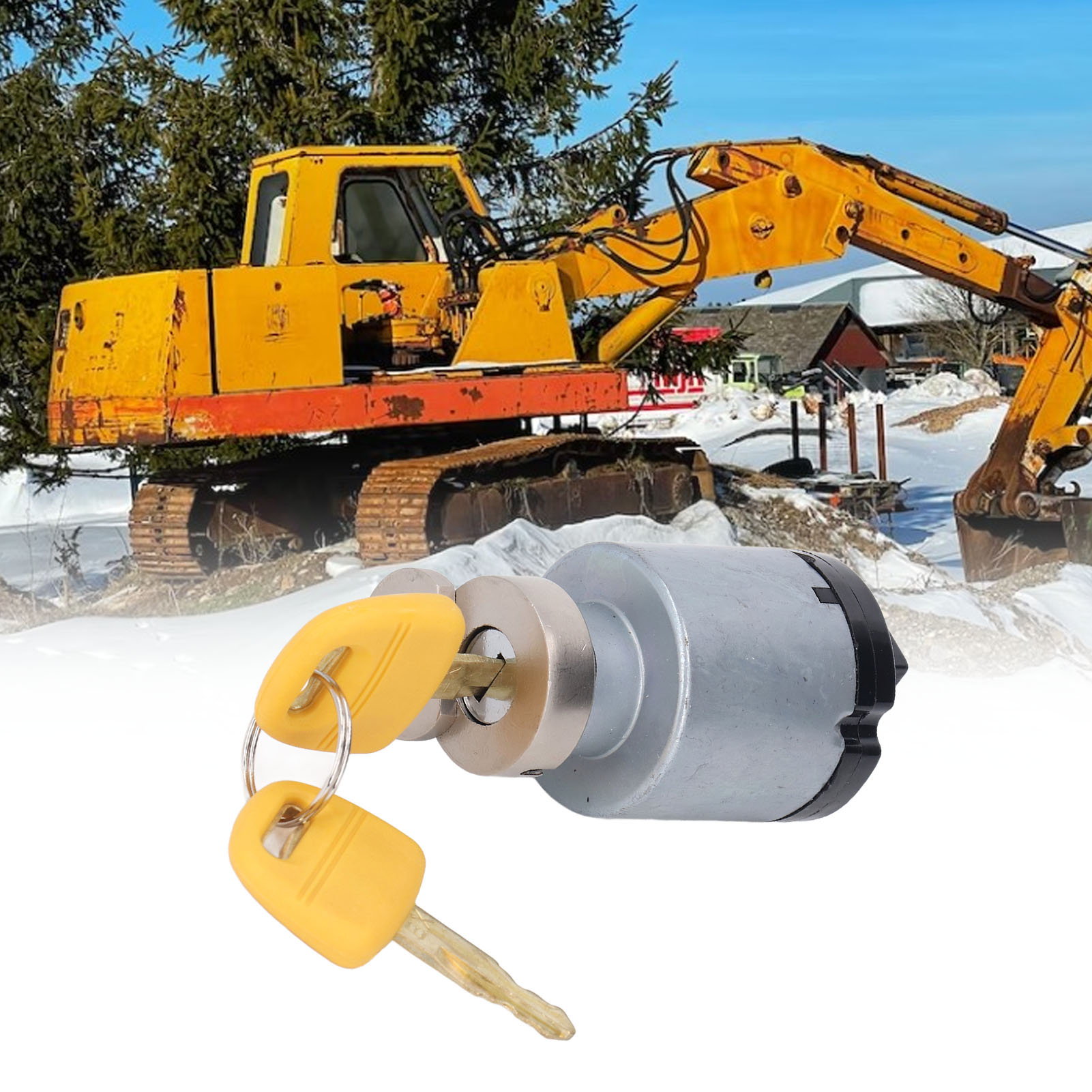 Zündschalter Mit 2 Schlüsseln Für Hitachi Ex200, Ex60-2, Ex100-2 Und Ex120-2