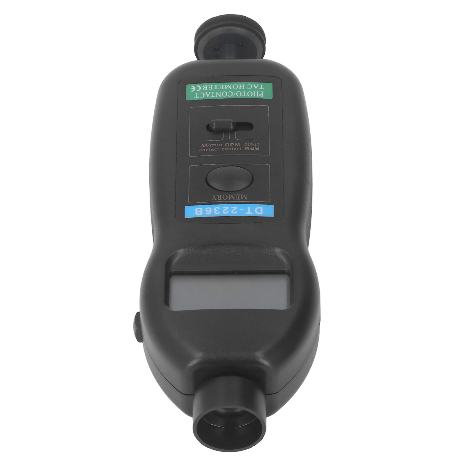Professioneller Kontakt-tachometer, Tragbarer Digitaler Lcd-tachometer, Anemometer, Tachometer Mit Großem Messbereich, Kontakt- + Fotoelektrischer Modus.