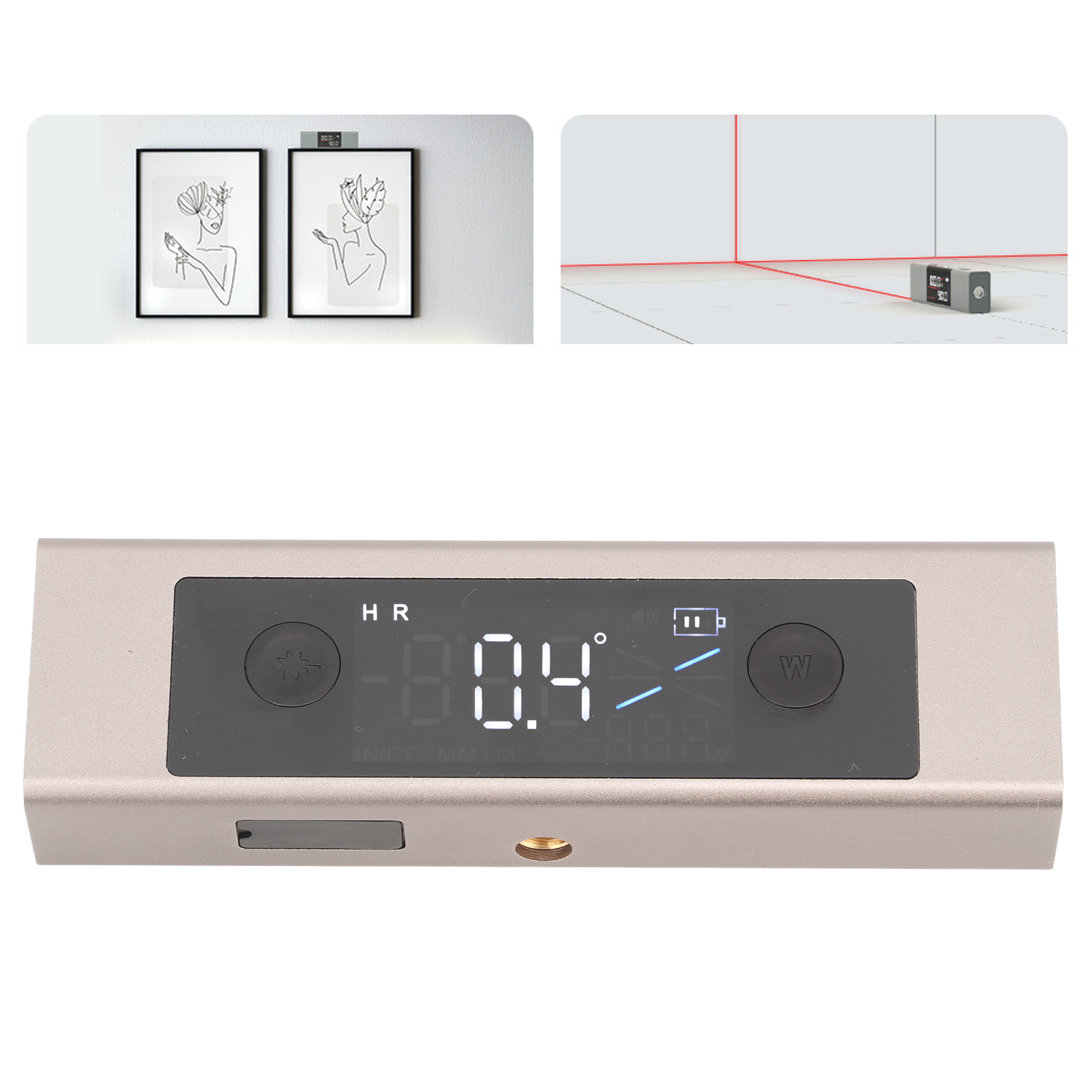 490° Einachsiger Intelligenter Laserwinkelmesser