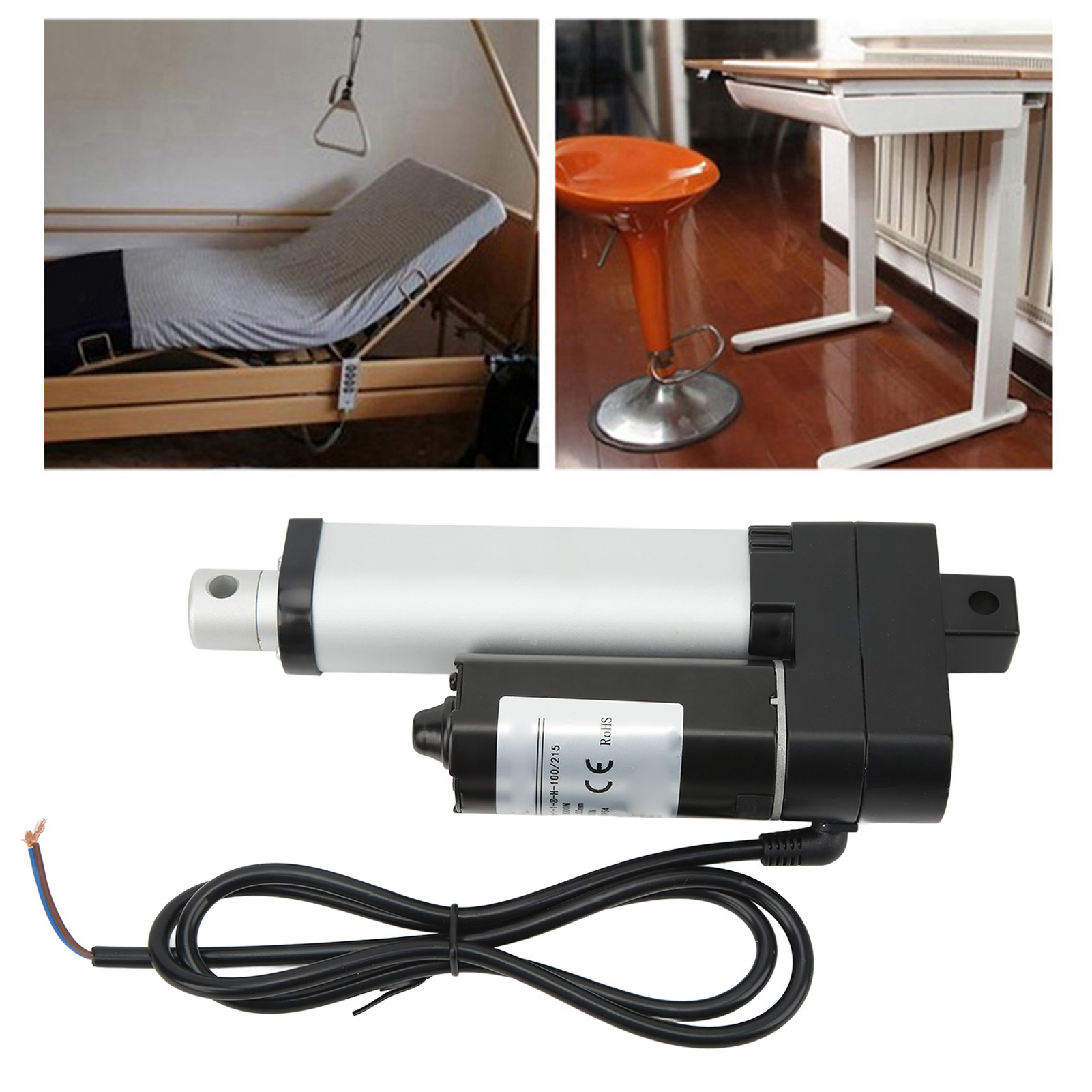 Elektrischer Linearantrieb Tc-03-d, 3000 N Linearmotor, 100 Mm Hub, 12 V
