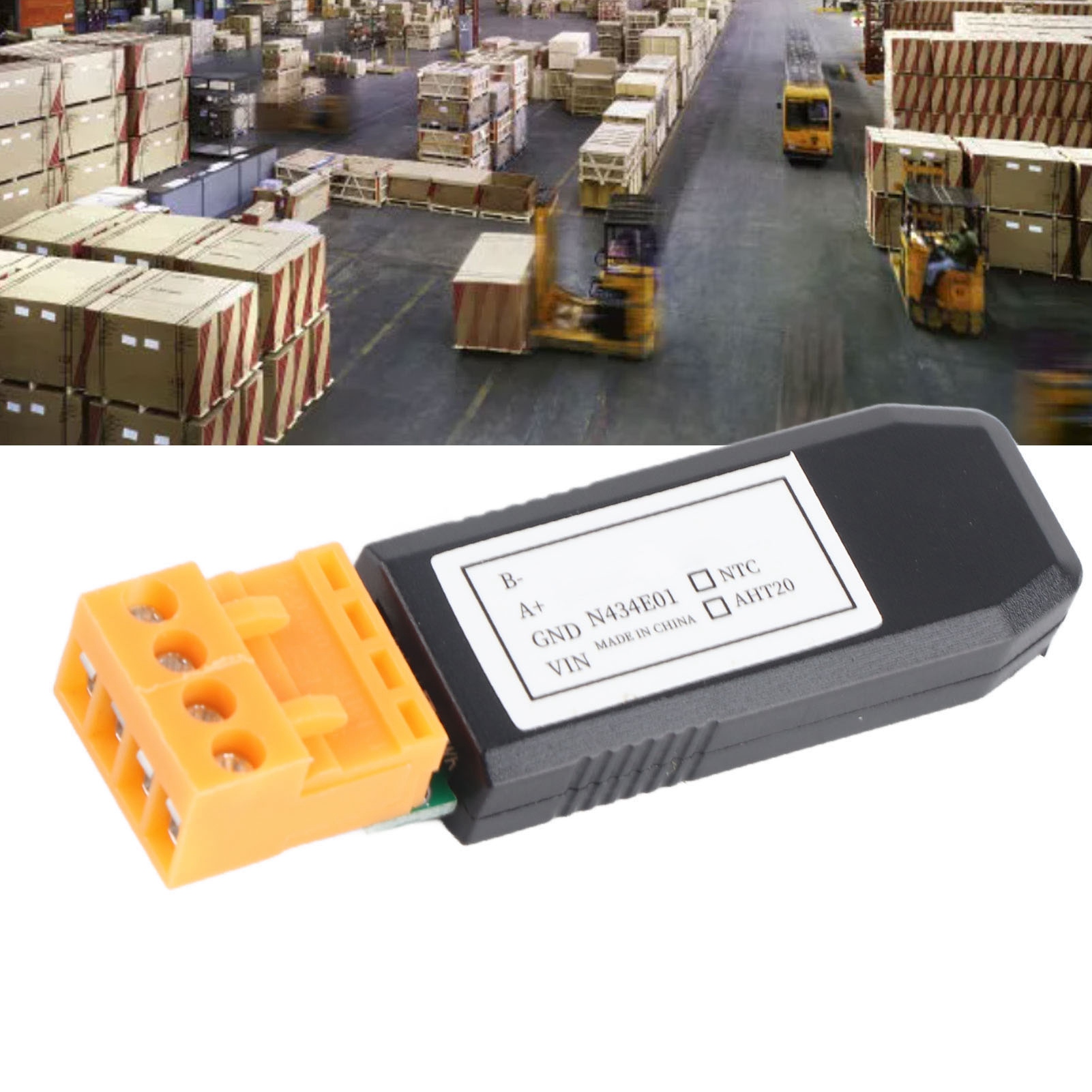 Integrierter Ds18b20-temperatursensor, Modbus Rs485 Sps-temperaturerfassungseinheit