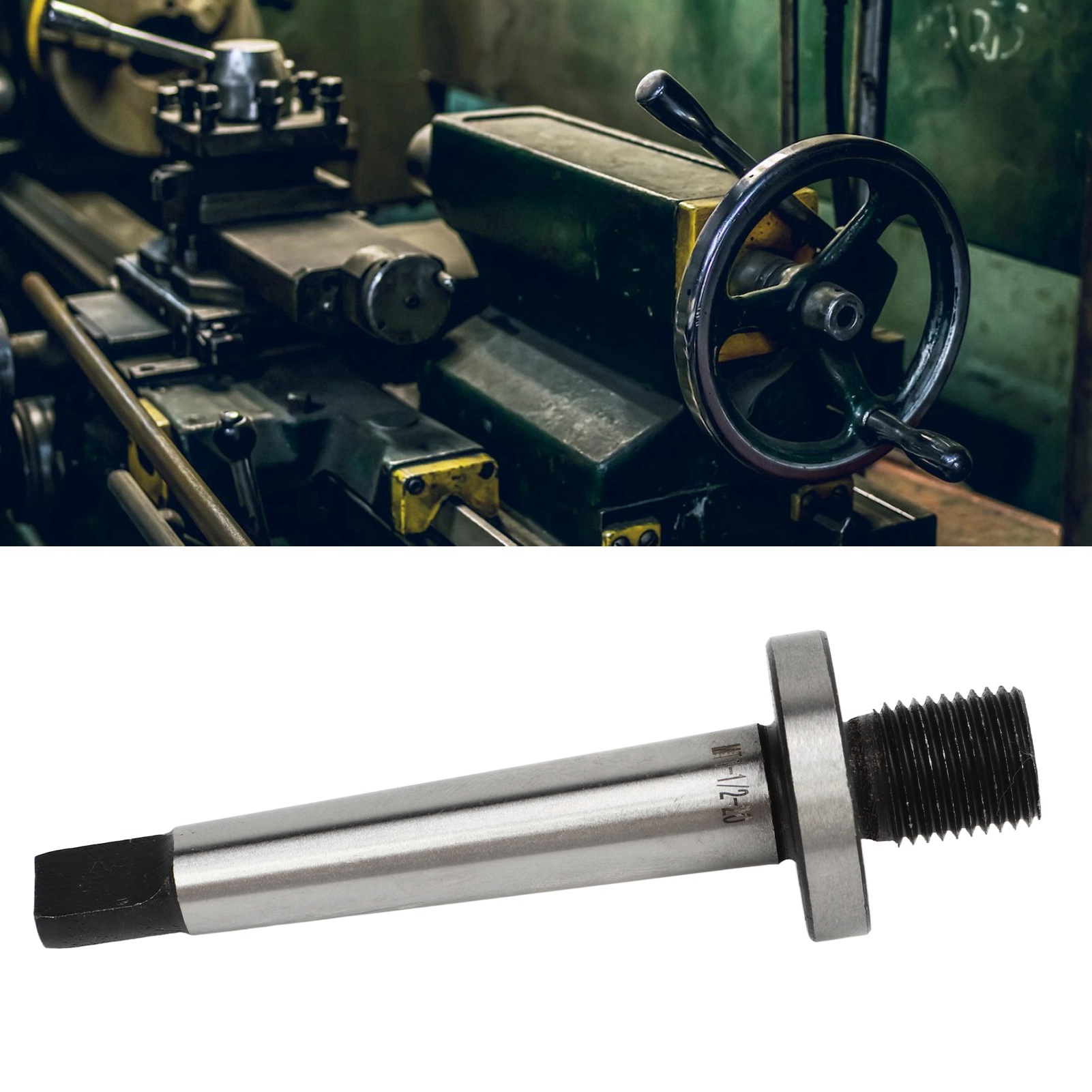 1/2"-20 Gewindebohrfutter Mit 1mt-schaft, Mt1 Gehärteter Morsekonusadapter, Bohrwerkzeughalter, Pleuelstange