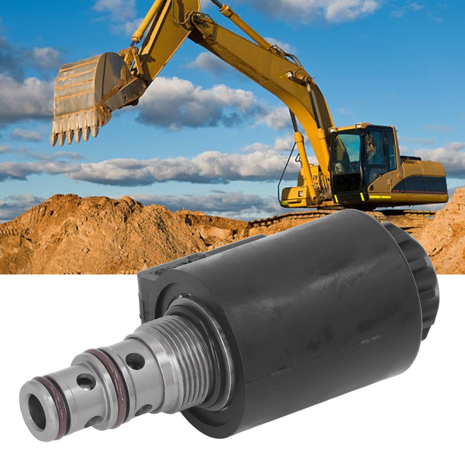 Das 24v Skm6-g24d16b / Skm6-g24d Absperrmagnetventil Ist Für Kobelco Geeignet.
