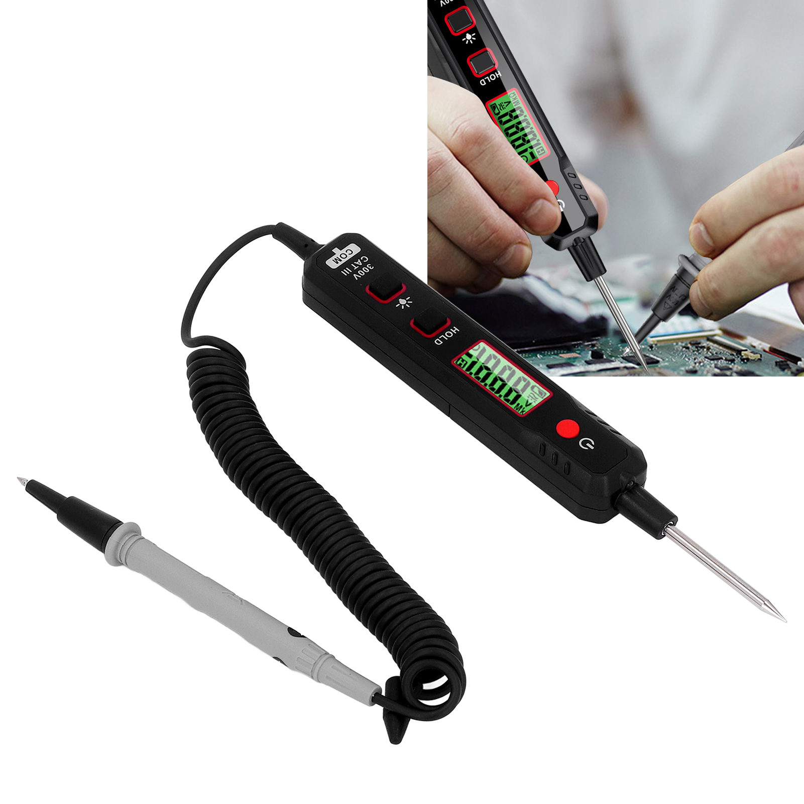Ht86b Stift-multimeter, Hochpräzises Multimeter Für Elektrische Reparaturen In Industriequalität, Digitaler Teststift