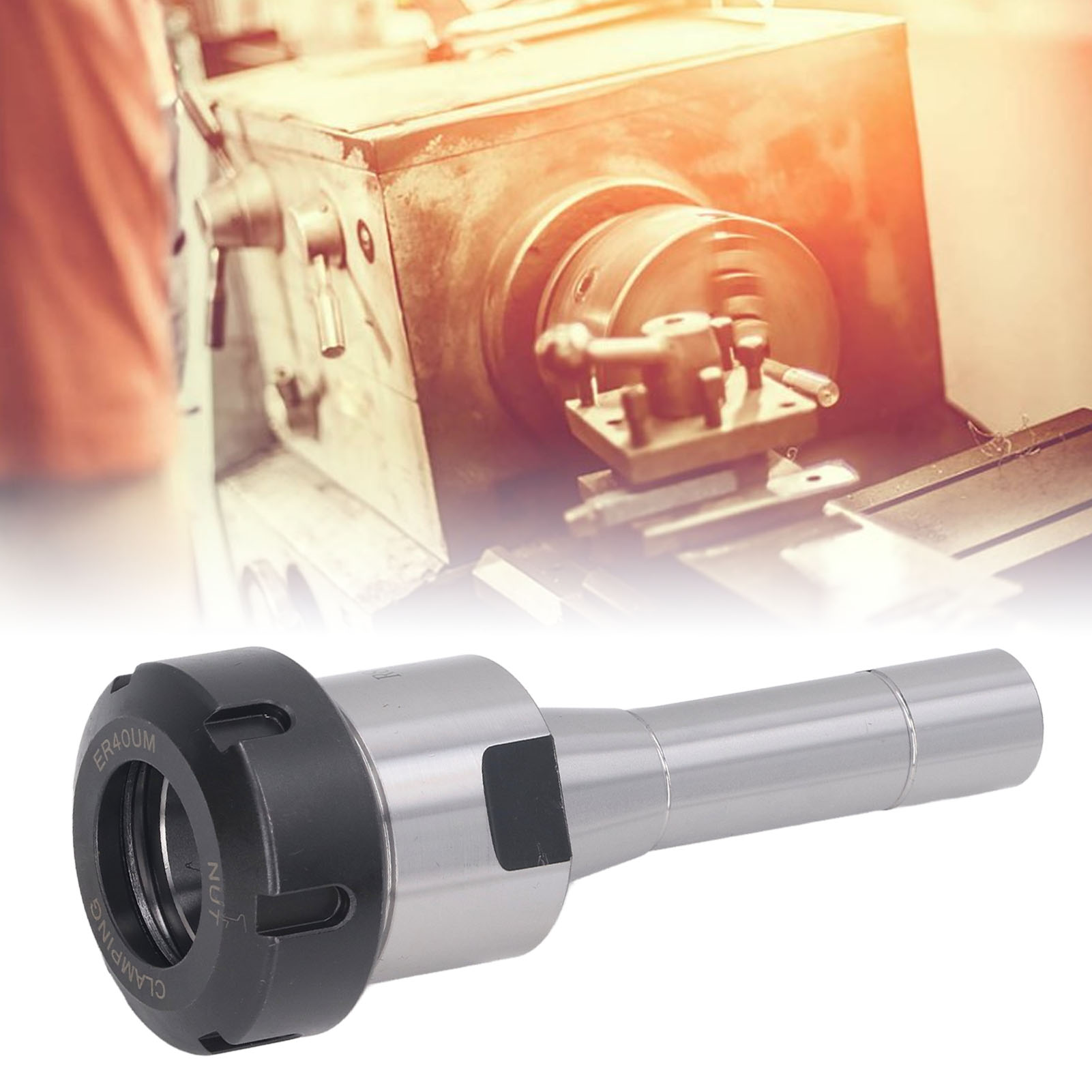 Neuer Metrischer Gewindefräserhalter R8-er40, Fräsfutter Mit Morse-kegelschaft, Spannzange, Werkzeughalter, Schaftfräser.