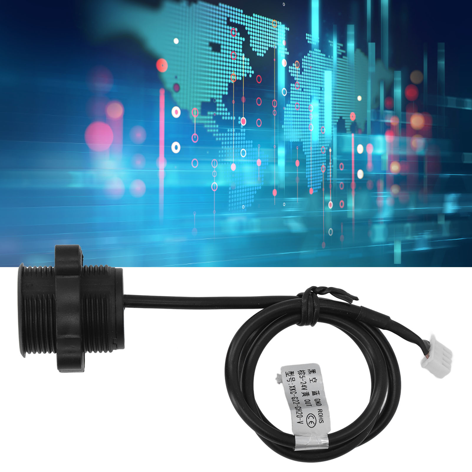 Xkc-g22-ch2o-v Formaldehyddetektor, Elektrochemischer Alarm Für Brennbare Und Giftige Gase, 5 V Dc Bis 24 V Dc