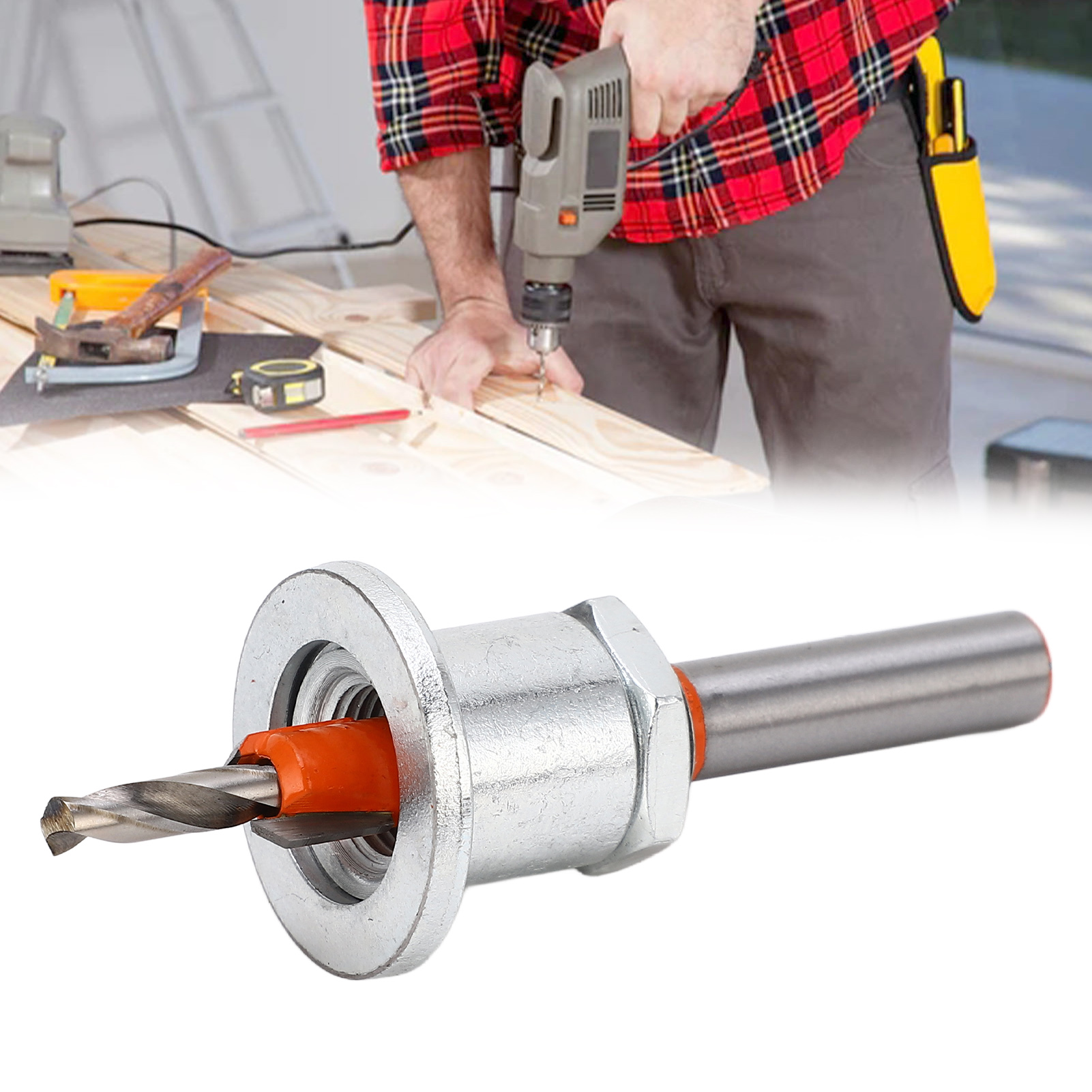 Verstellbarer Kegelbohrer 4,0 X 8 Mm, Robust Und Langlebig, Durchsticht Nicht, Hohe Bohrleistung.