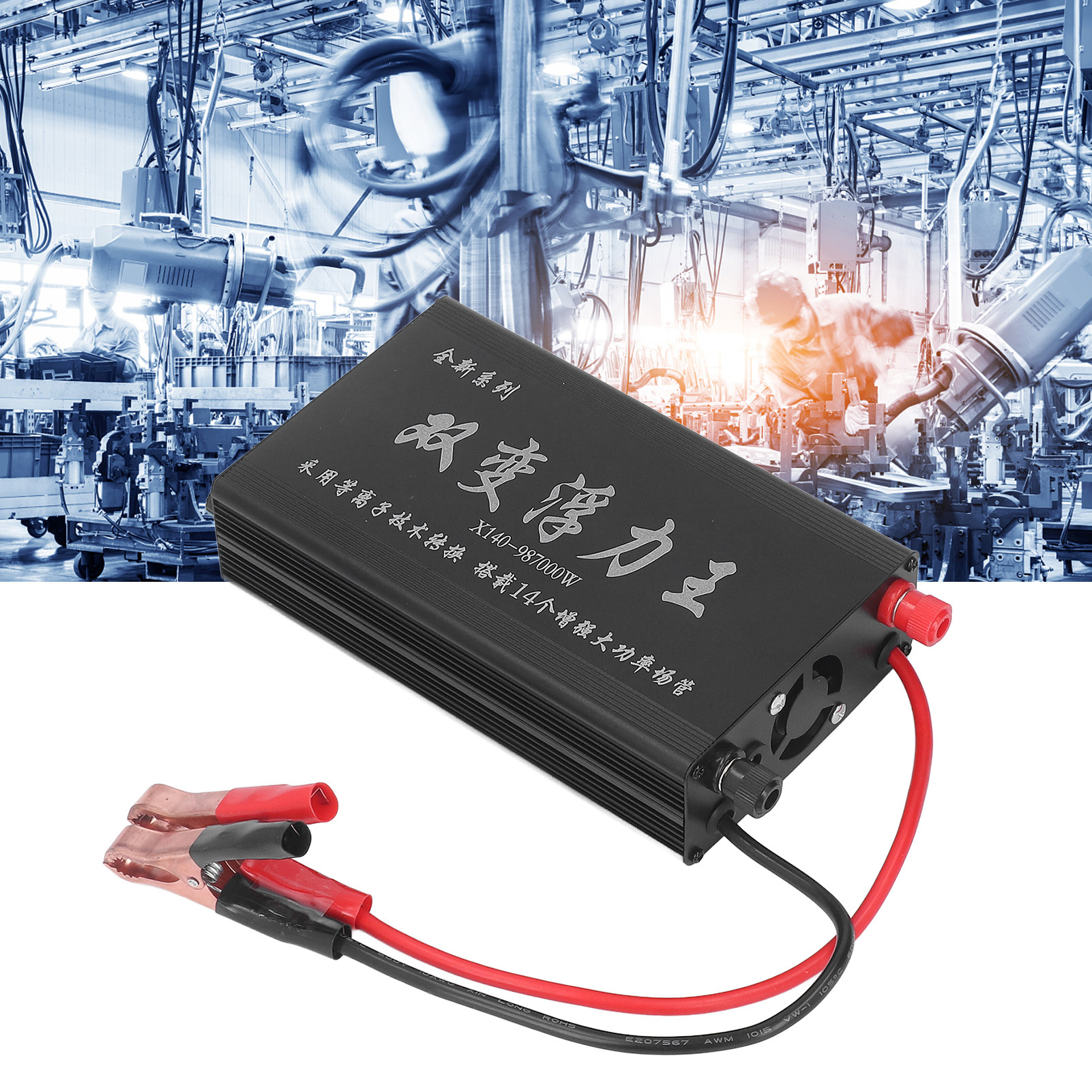 Hochleistungsfähiger 12-v-doppelwandlungs-smart-batterie-wechselrichter