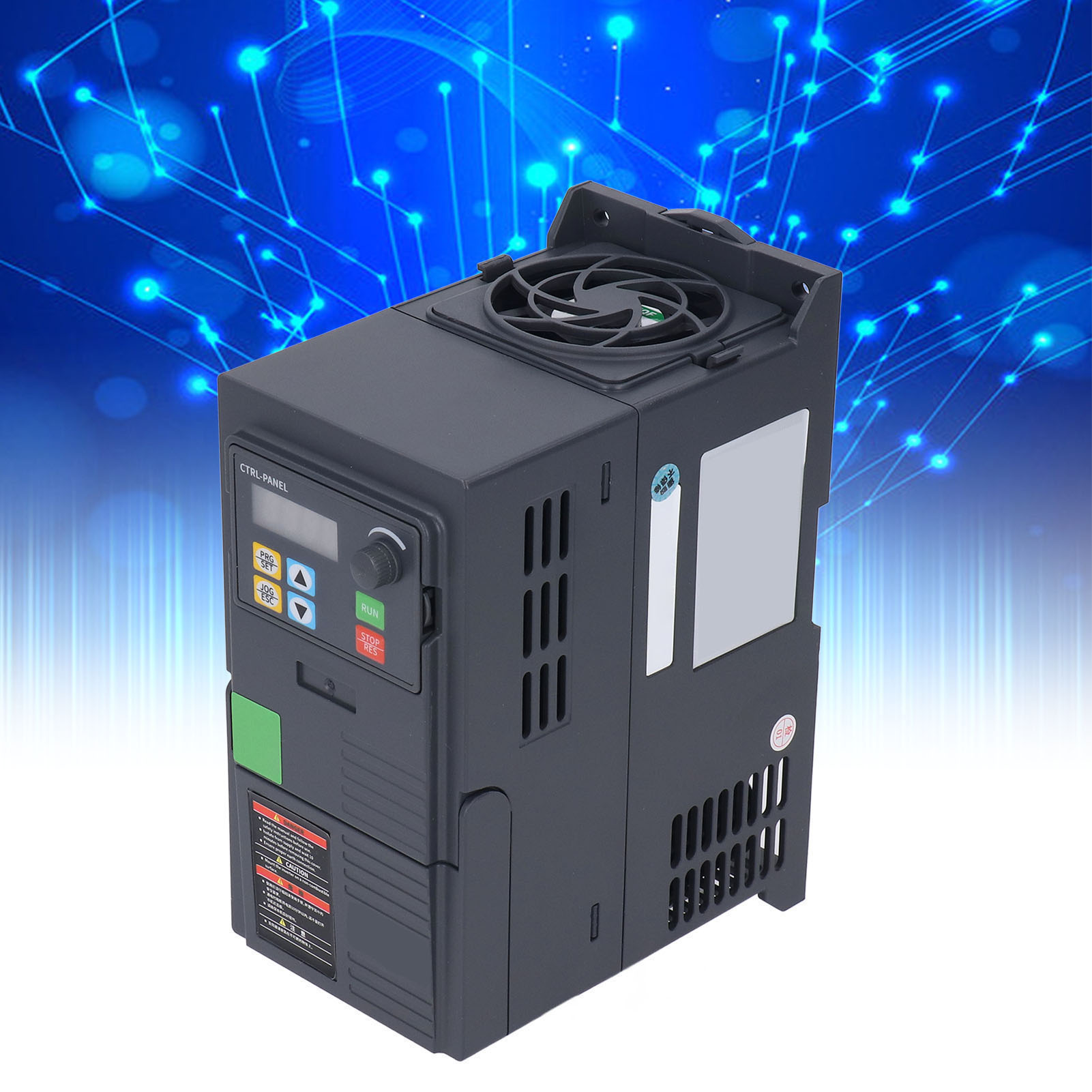 Universeller Vektor-frequenzumrichter Für Kleine Motoren, Serie Lk321: Einphasen-eingang 220–240 V, Dreiphasen-ausgang 0–240 V, 1,5 Kw. Mit Rs485-kommunikationsschnittstelle Und Integriertem Bremssyst