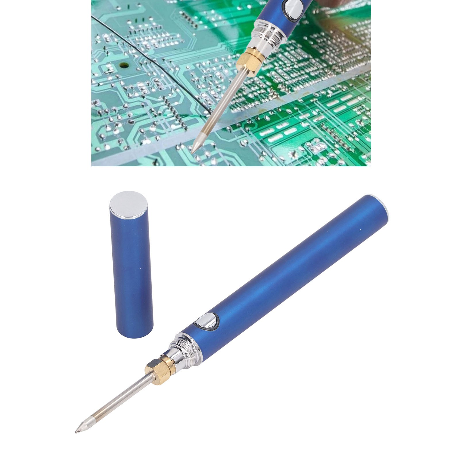 Neuer, Vierfach Verstellbarer Lötkolben, Tragbarer, Per Usb Aufladbarer Lötkolben Für Heimwerkerreparaturen Und Lötarbeiten.