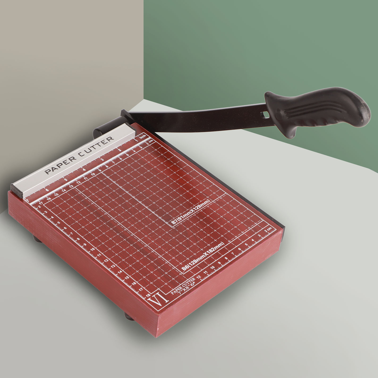 Manueller A5-papierschneider, A5-format, Holzmodell (papierschneider Für Schüler/büros)