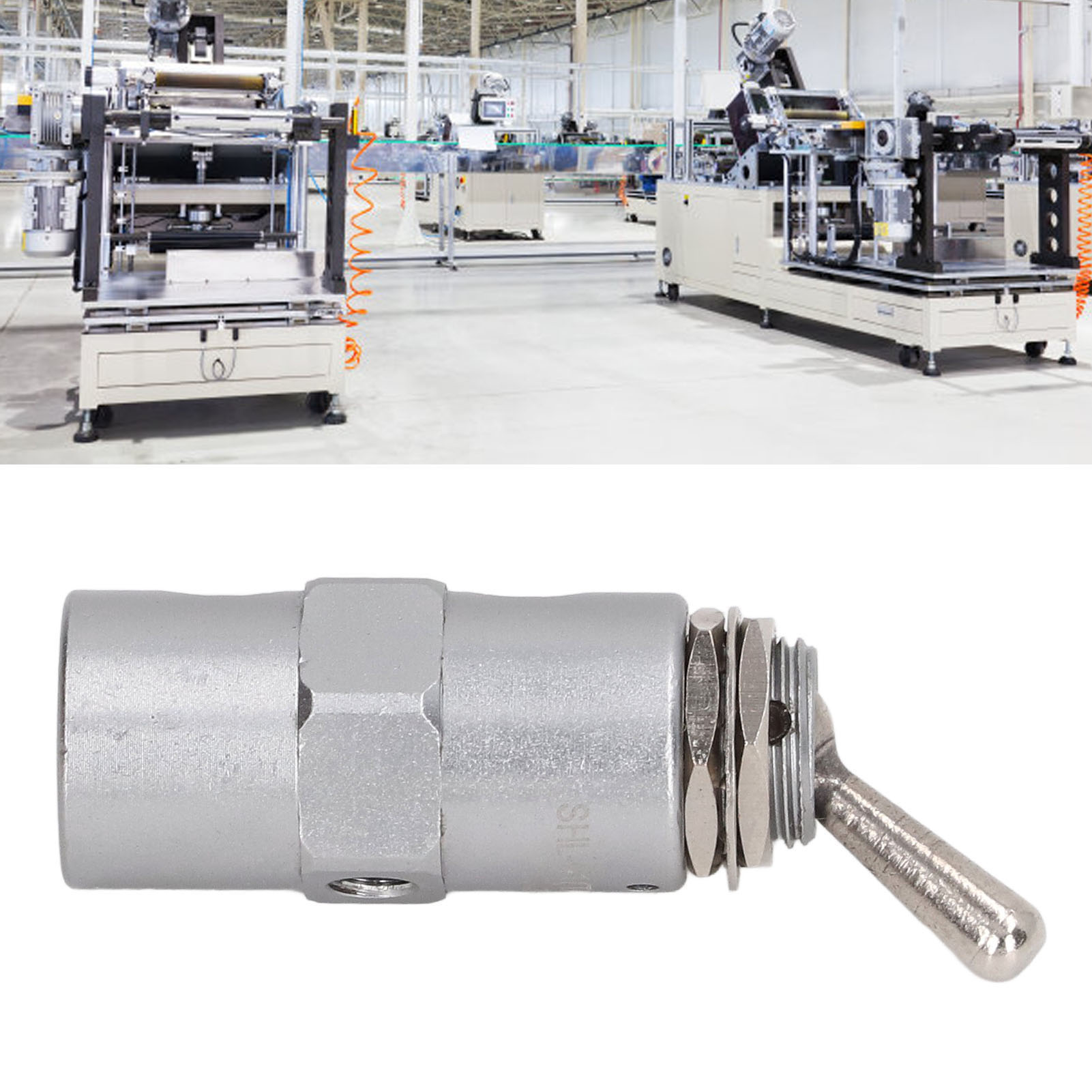Mechanischer Kippschalter Shl-01, Pneumatischer Anschluss, Schwenkschalter, Magnetventilanschluss M5