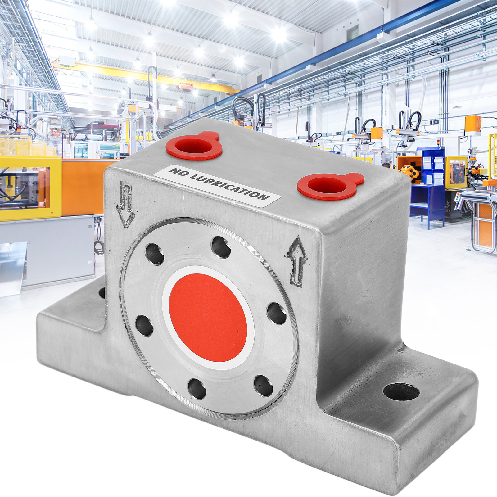 Gt16 Edelstahl-turbinenvibrator, Pneumatischer Vibrator, G1/4"-einlass-/auslassgewinde, Kugelvibrator Für Industrielle Zuführtrichter