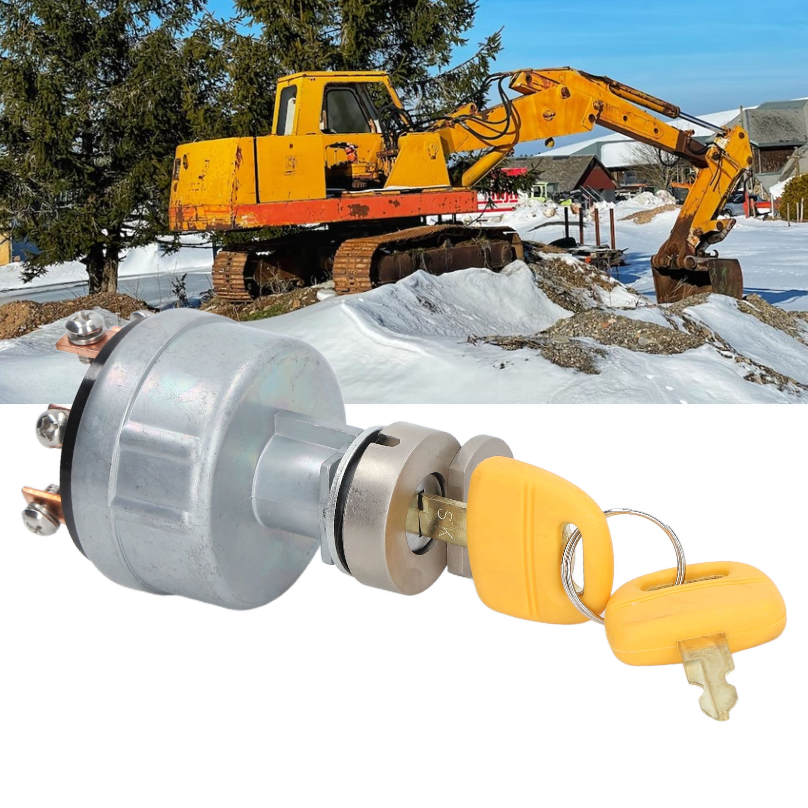 Der Zündstartschalter Yn50s00002f1 Ist Für Die Kobelco Sk-serie Geeignet.