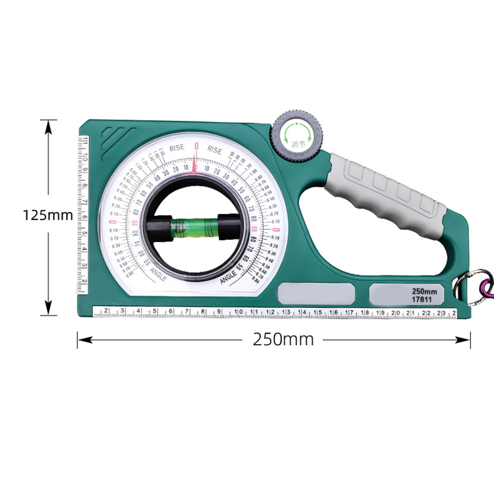 Tuosen Tools Wasserwaage, Messinstrument Für Den Tiefbau, Neigungsmesser, Multifunktions-wasserwaage, Neigungsmessgerät