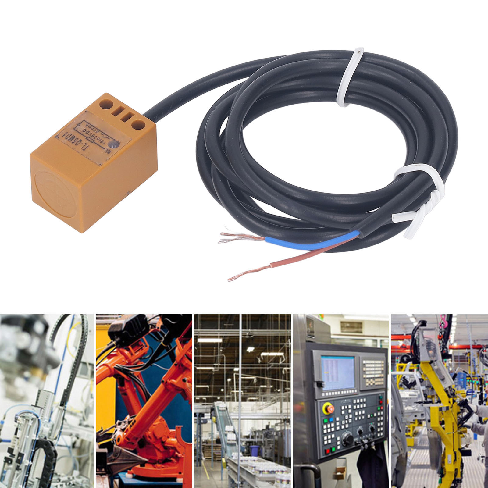 Tl-q5md1 Quadratischer Wechselstrom-näherungssensor, Zweidraht-npn-elektronenschalter (normalerweise Offen), 10–30 V Dc