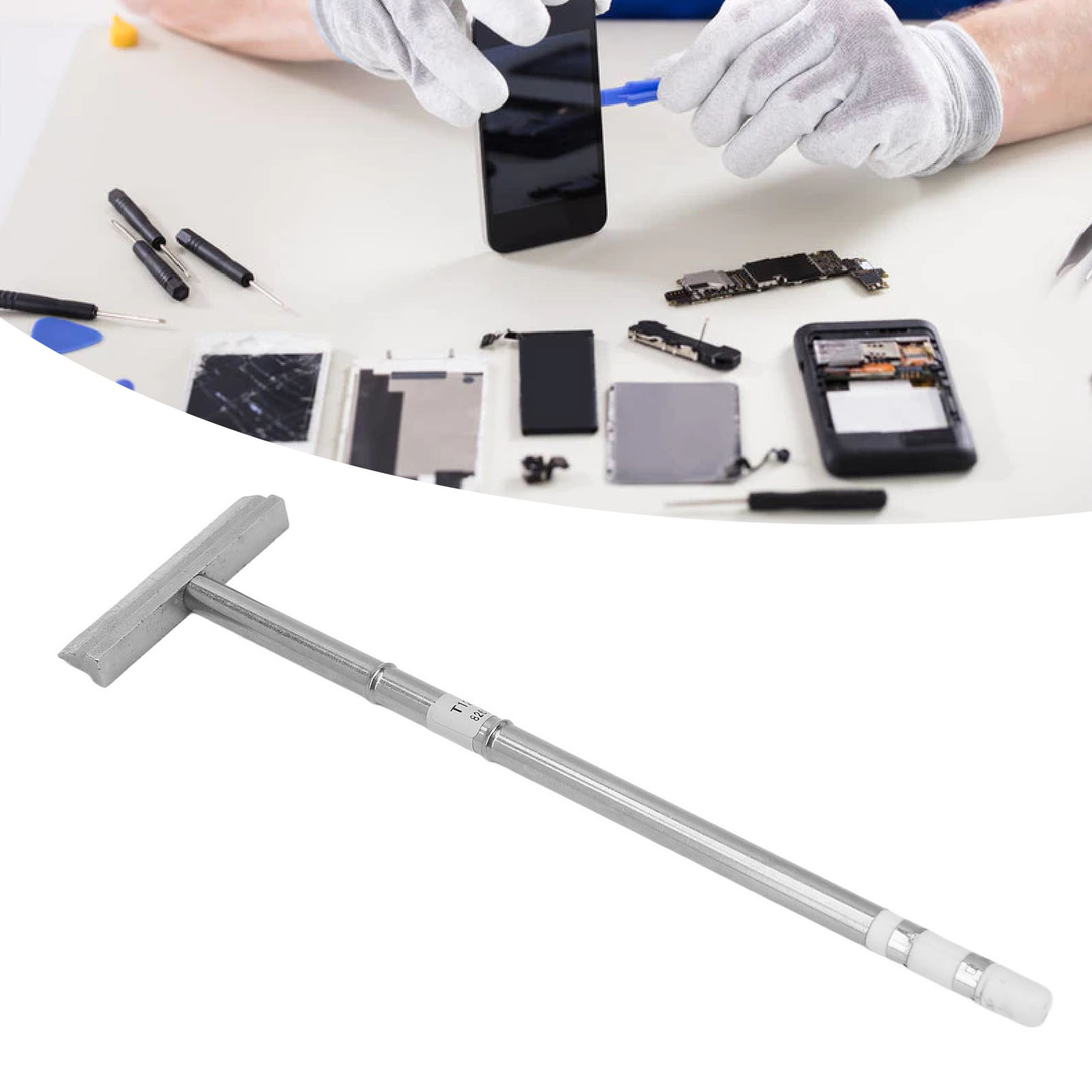 Bleifreie Lötstation Für Die Handy-reparatur, T12-spatel-lötspitze, Konstante Temperatur, Löten Und Entlöten Von Leiterplatten Und Motherboards T12-1406
