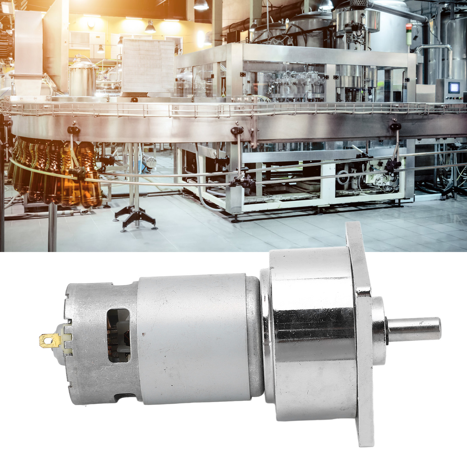 60a775 Gleichstrom-getriebemotor, 24 V Gleichstrom, 70 U/min