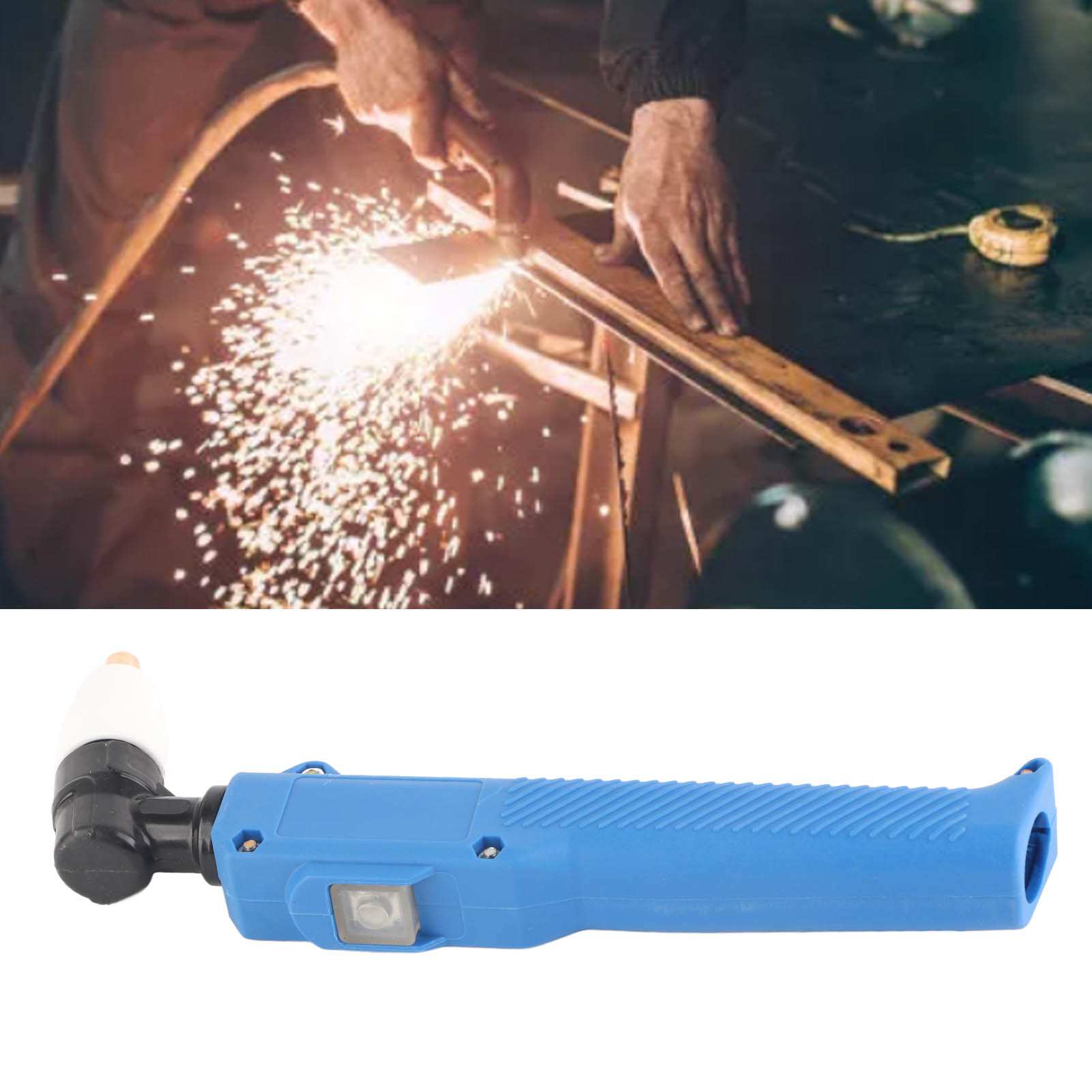 Pt31 Blauer Schneidbrenner Mit Quadratischem Griff Und Rollen-plasmaschneidkopf + Rolle