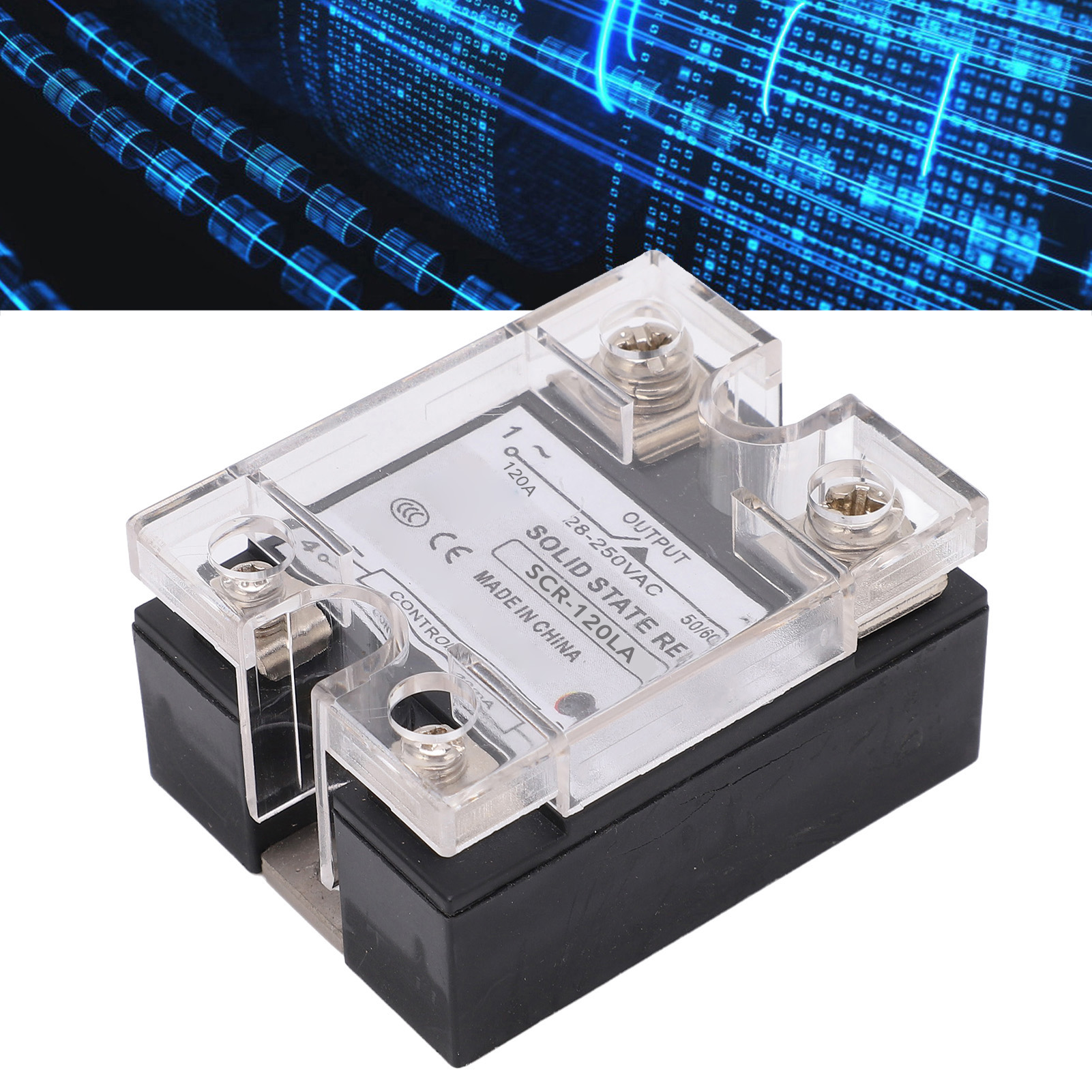 Intelligenter Halbleiter-spannungsregler Mit 4–20 Ma Eingang, Scr-120la Relais, 28–250 V Wechselstrom- Und Spannungsregler