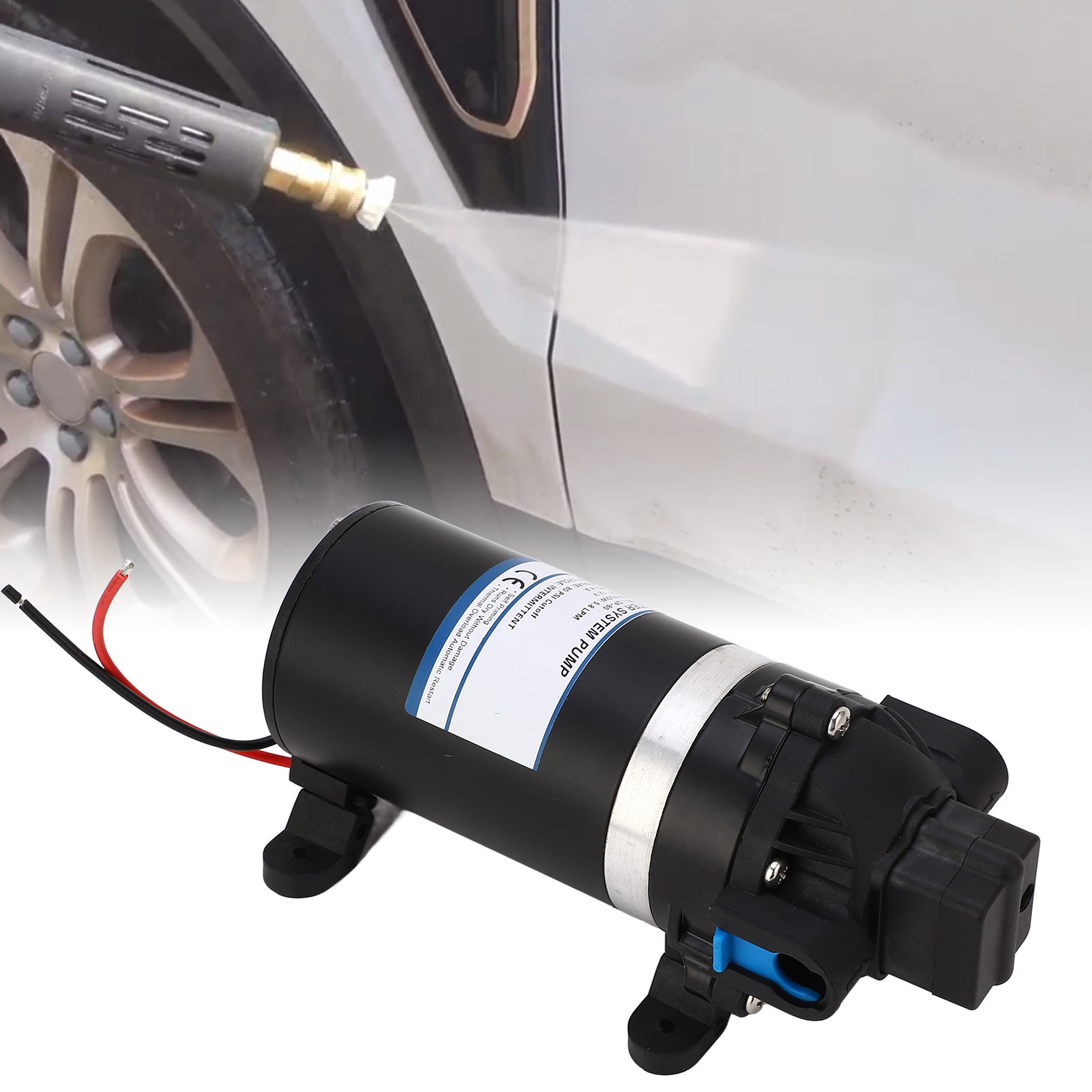 Dp-80 Dc12v Miniatur-membranwasserpumpe, Hochdruck-membranwasserpumpe, Druckerhöhungspumpe, Sprühgerät Für Haushalt/wohnmobil/boot