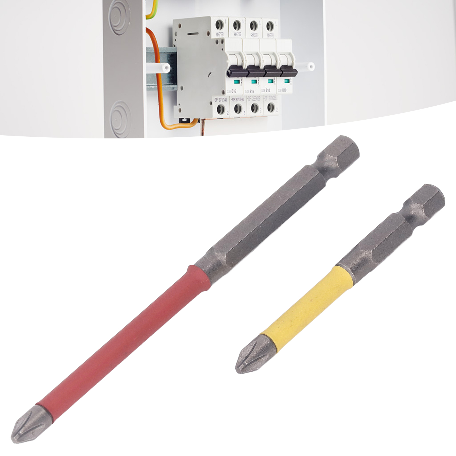 Set Aus Zwei Elektriker-schraubendreherbits, Speziell Entwickelter 11-punkt-schraubendreher, Werkzeug Zum Entfernen Von Schrauben Aus Pneumatischen Schalttafelbuchsen