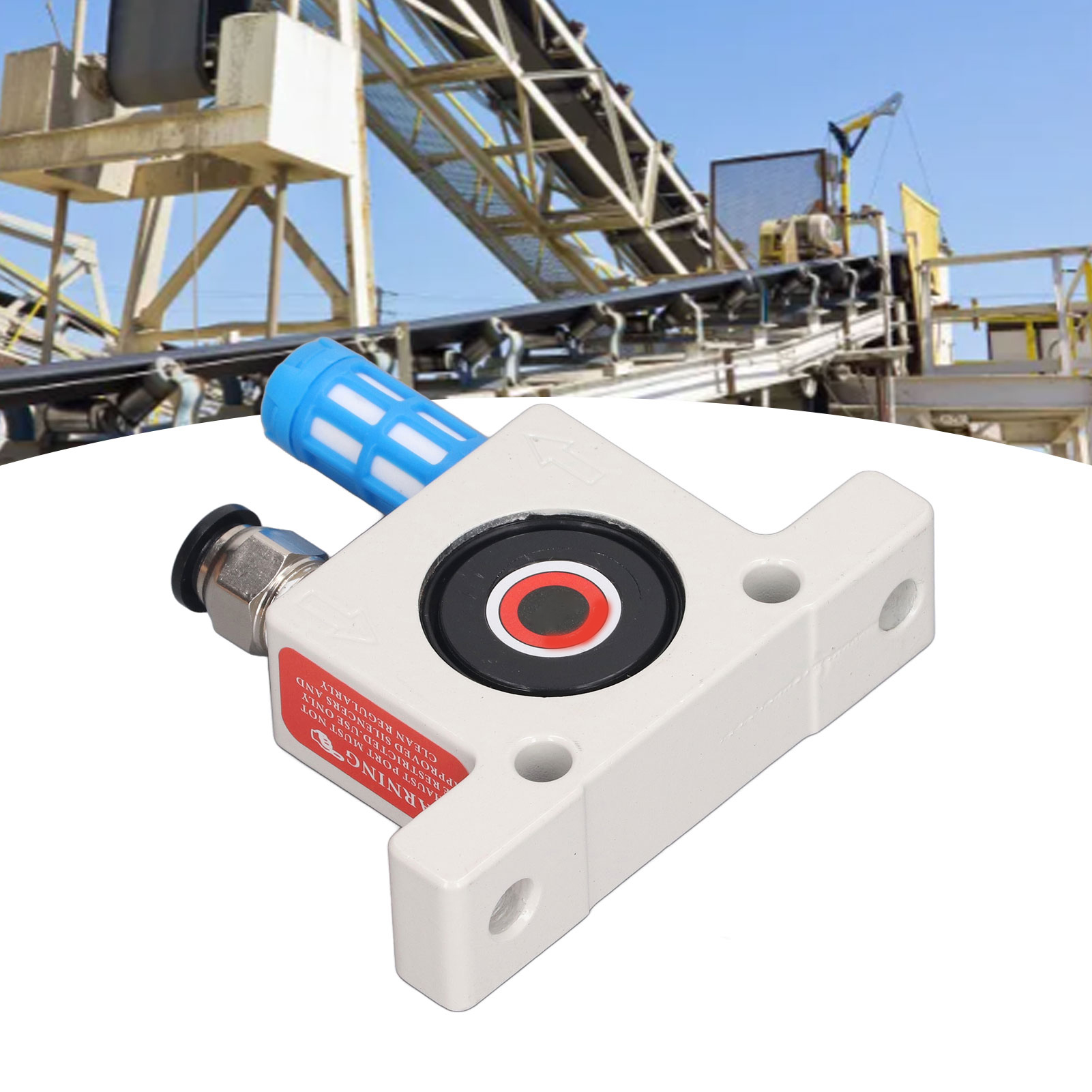 K10 G1/4" Pneumatik-kugelvibrator - Industrielle Pneumatikturbine