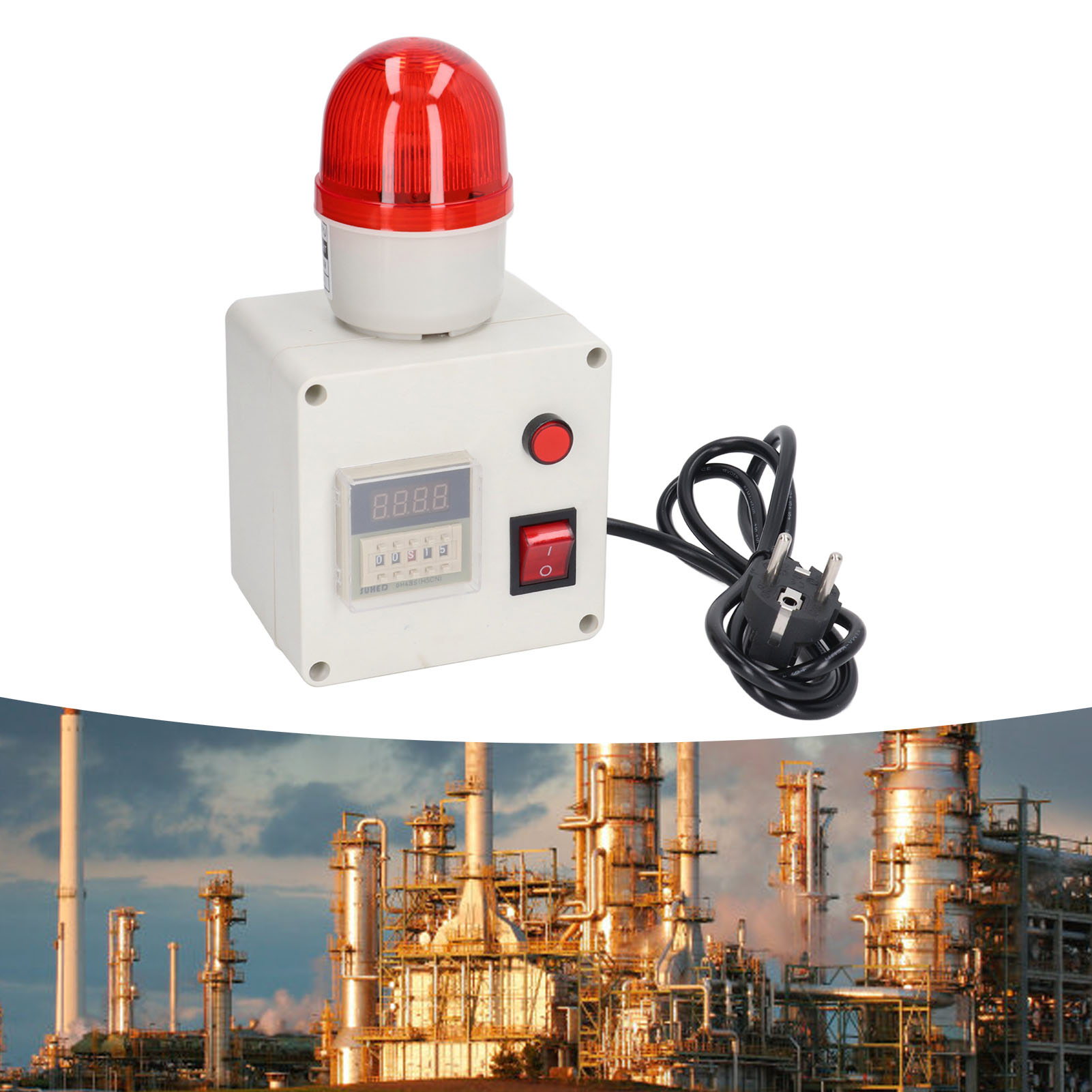 Industrieller Zeitalarm, Intelligenter Zeitschaltuhralarm, 90 Dezibel