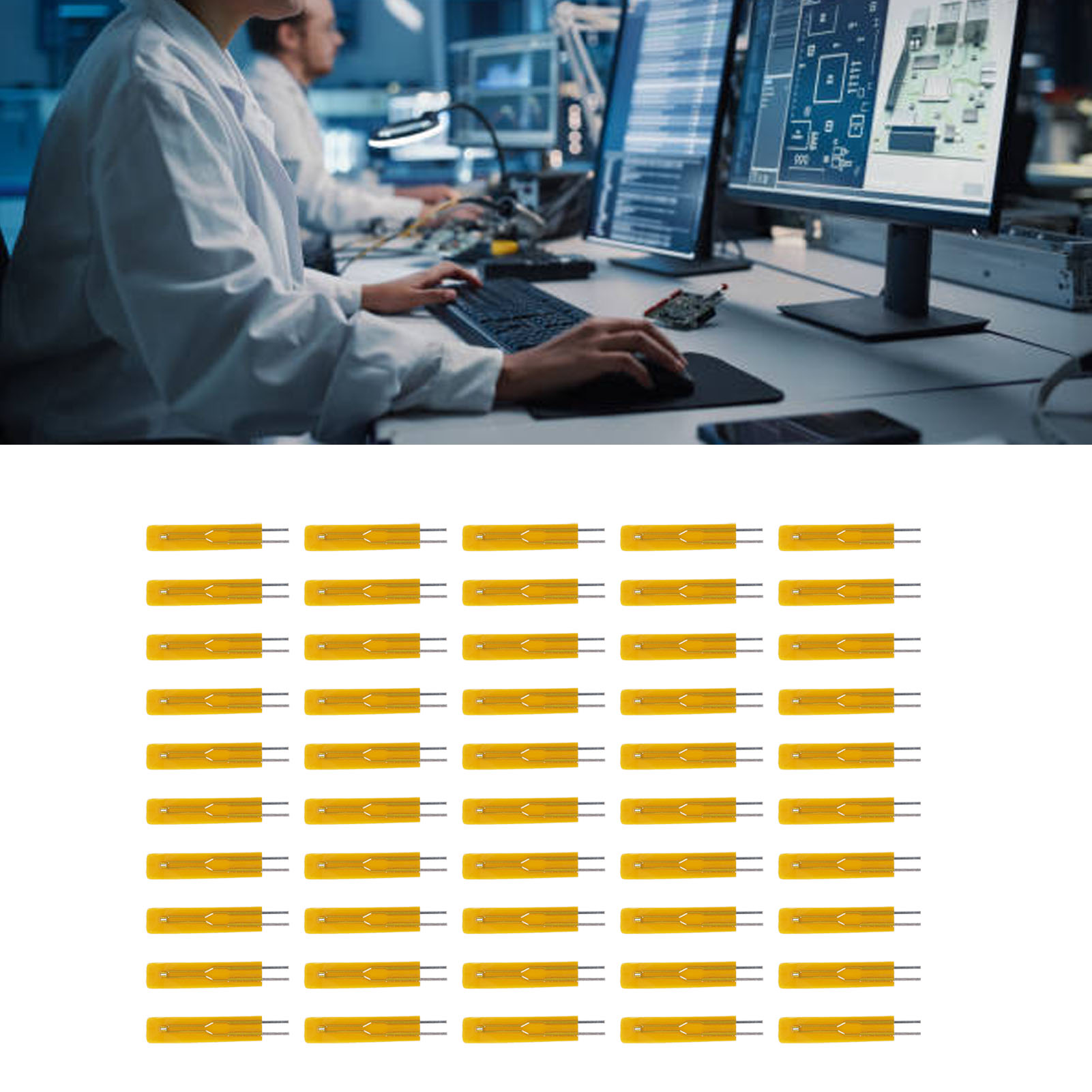 50 Ntc Mf55 Dünnschicht-temperaturfühlerwiderstände, B3435-chip