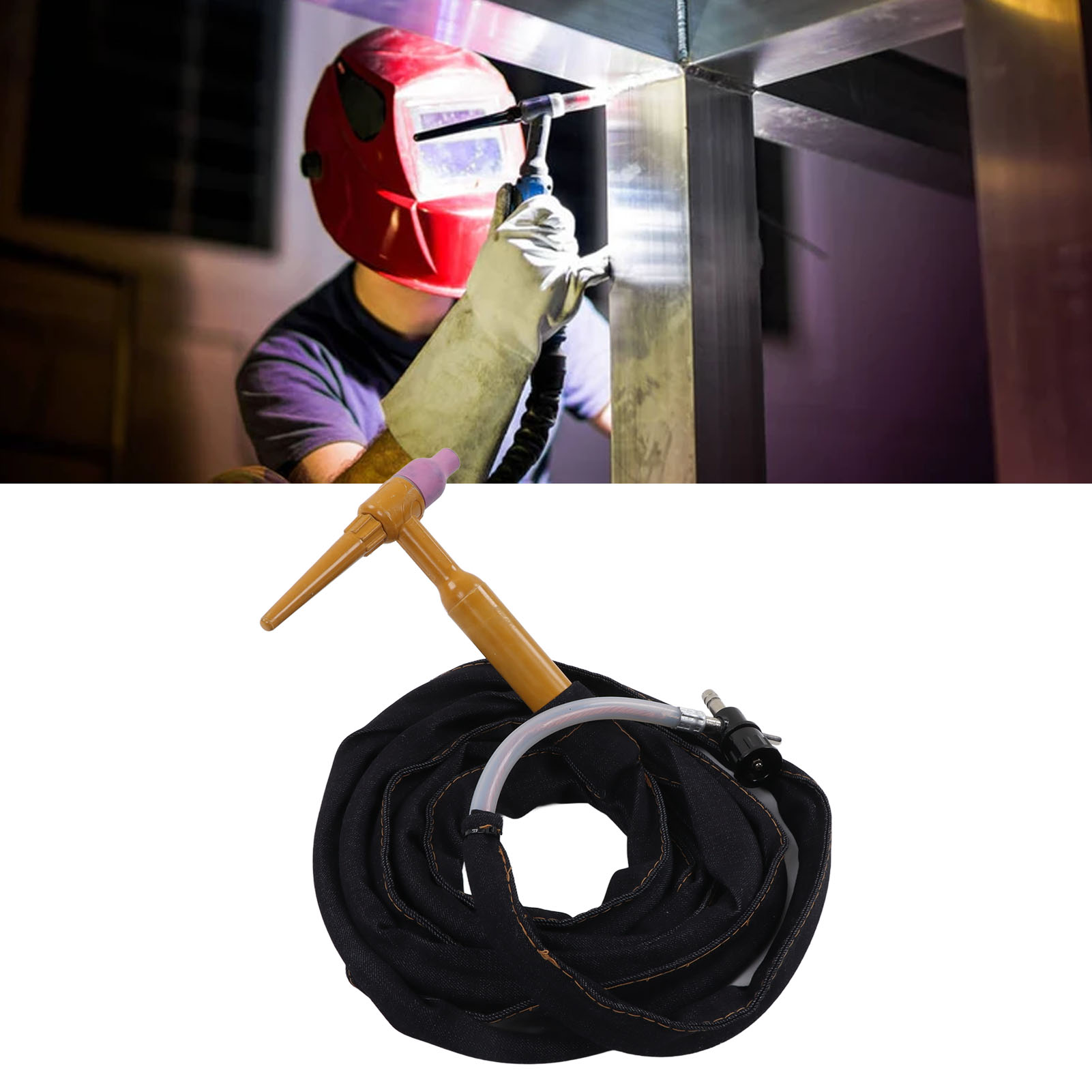 Qq300-1 Wig-schweißpistole Mit Kreuzventilanschluss – Einfache Wig-schweißpistole
