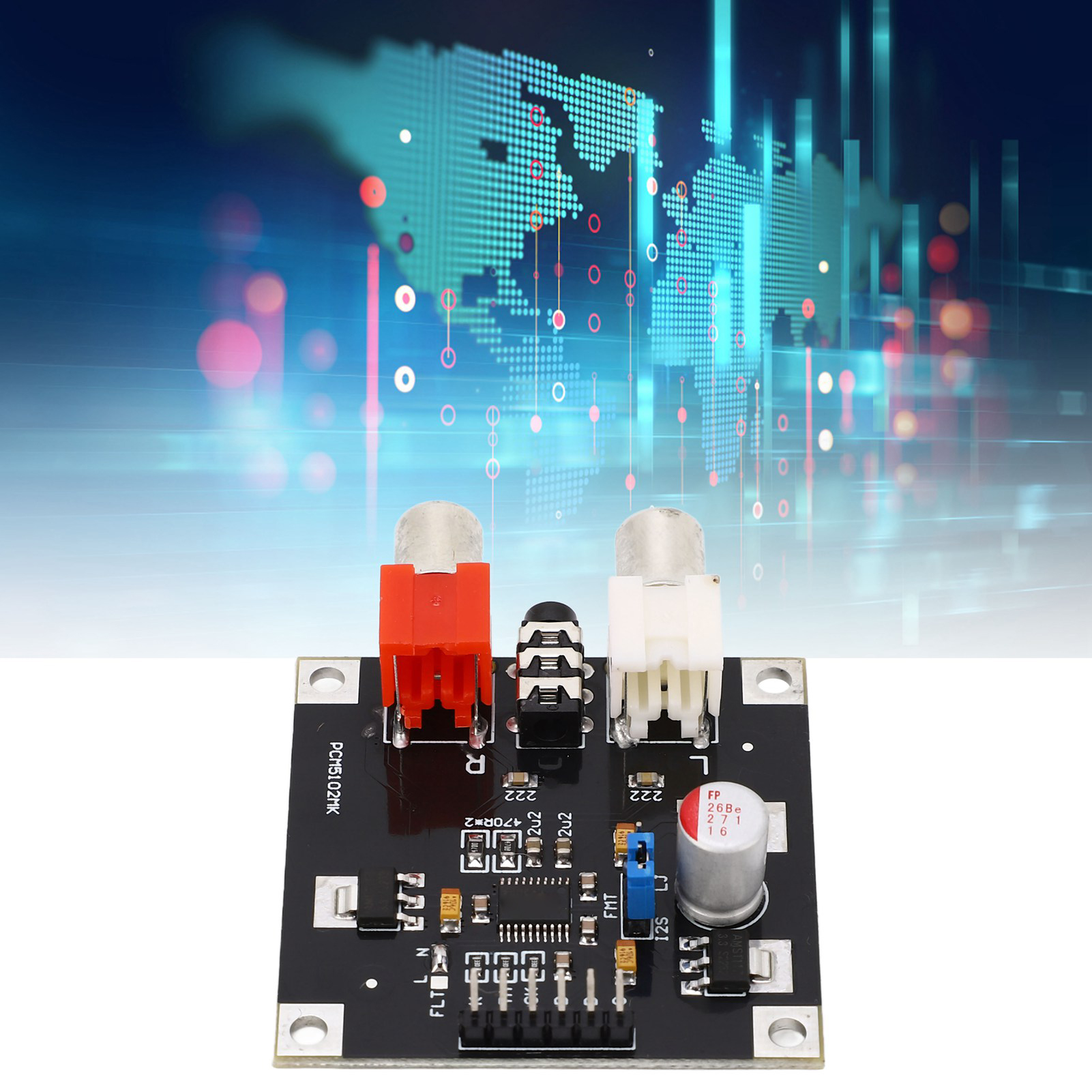 Pcm5102 Dac-decoder, Redcore I2s-player Mit 3,5-mm-klinkenbuchse
