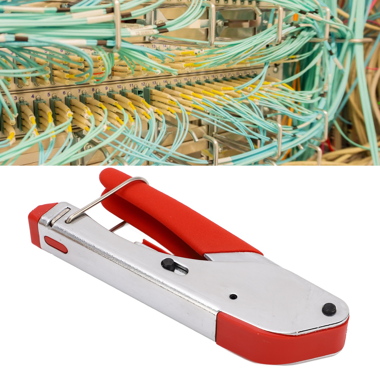 Crimp-set Für Koaxialkabel Mit Crimpzange, Abisolierzange Und 20 F-steckern Verstellbarer Drahtschneider Für Koaxialkabel Der Typen Rg59, Rg6, Rg58 Und Rg174.