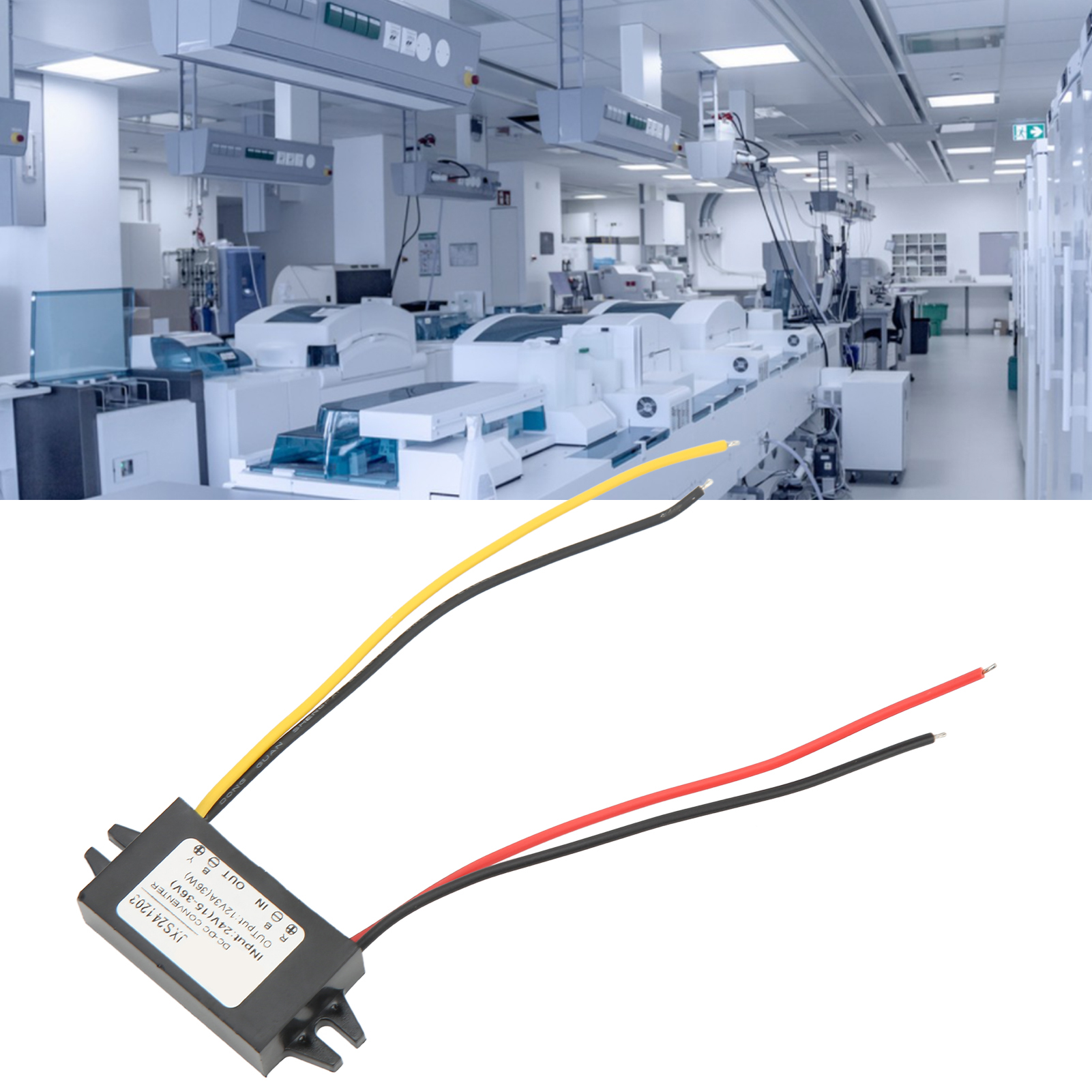 Ultradünnes 24v Auf 12v 3a Dc-überspannungsschutzmodul Für Dc-dc-wandler.