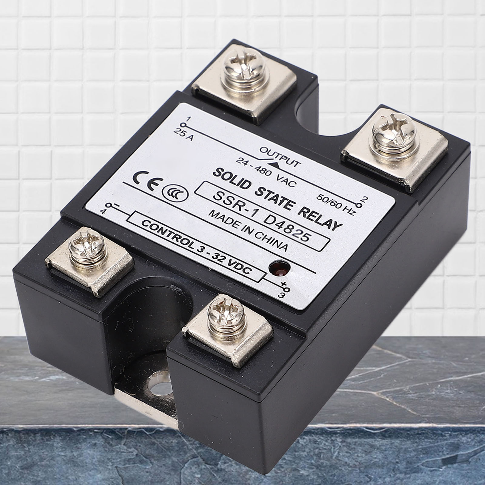 Ssr-1 D4825 Halbleiterrelais 25 A 24-480 V Ac Dc/ac-steuerung