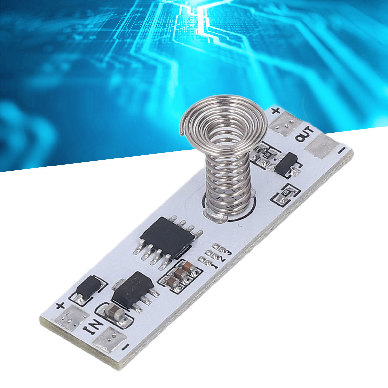 Multifunktionale 5-24v Led-schrankbeleuchtung Mit Berührungsschalter Und Intelligentem, Stufenlosem Dimmmodul Mit Kondensatorerkennung