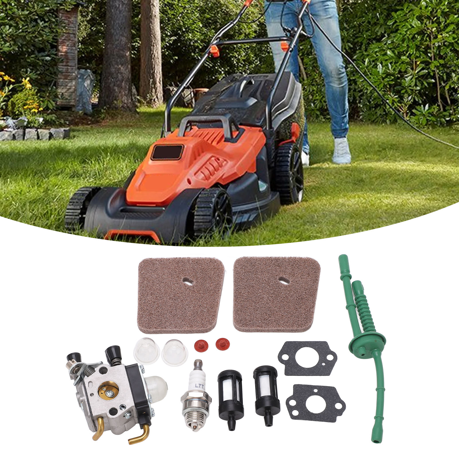 Fs38-vergasersatz Für Stihl-freischneider C1q S97 C1q S186 Fs46 Fs55 Km55 Fs45 Hl45 Fs45c Fs46c Fs55c Fs55r Fs55rc