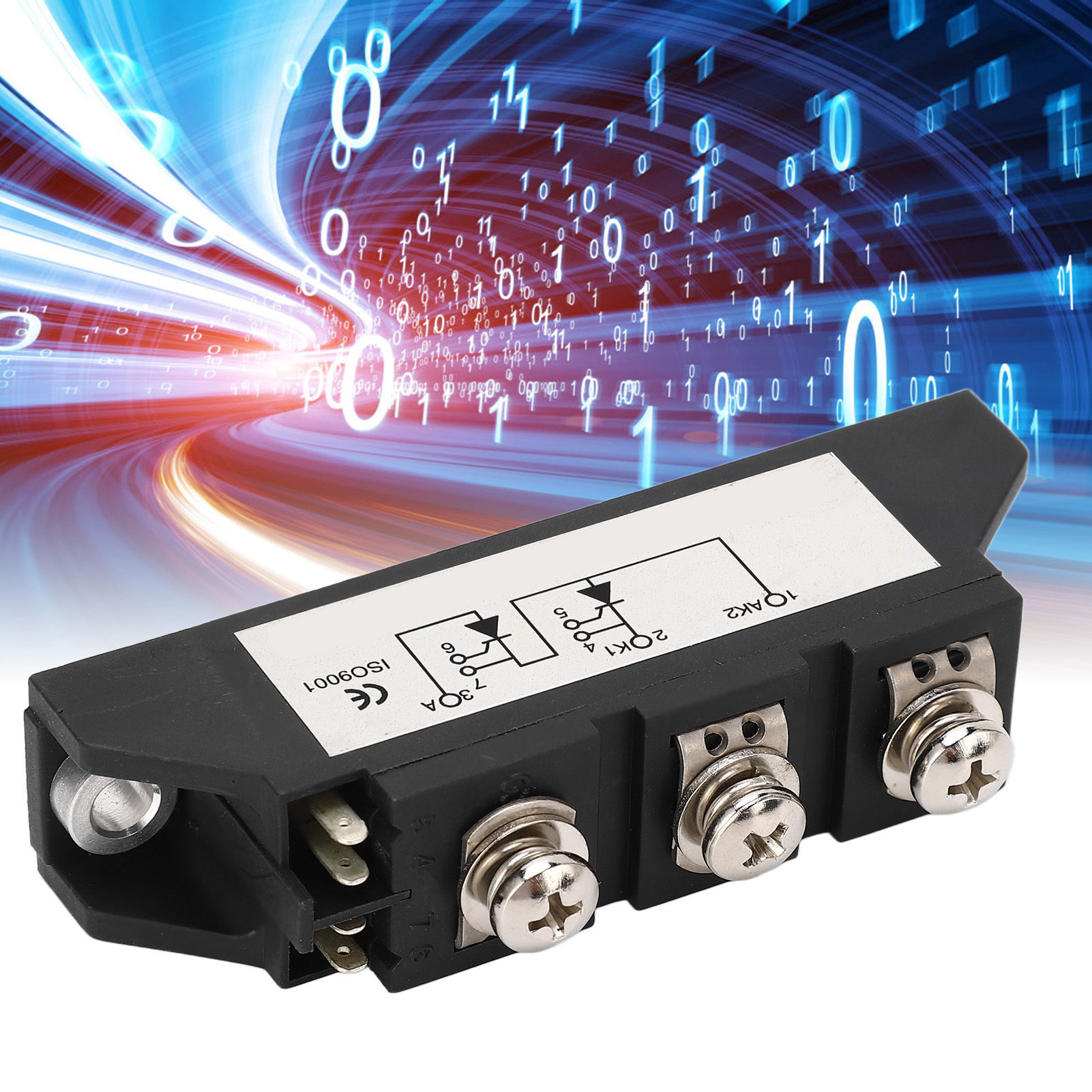 Das Halbleitermodul Mcc26-16io1b Ist Ein Bidirektionales Triac-thyristormodul Mit Einer Spannungsfestigkeit Von 600 Bis 2000 V.