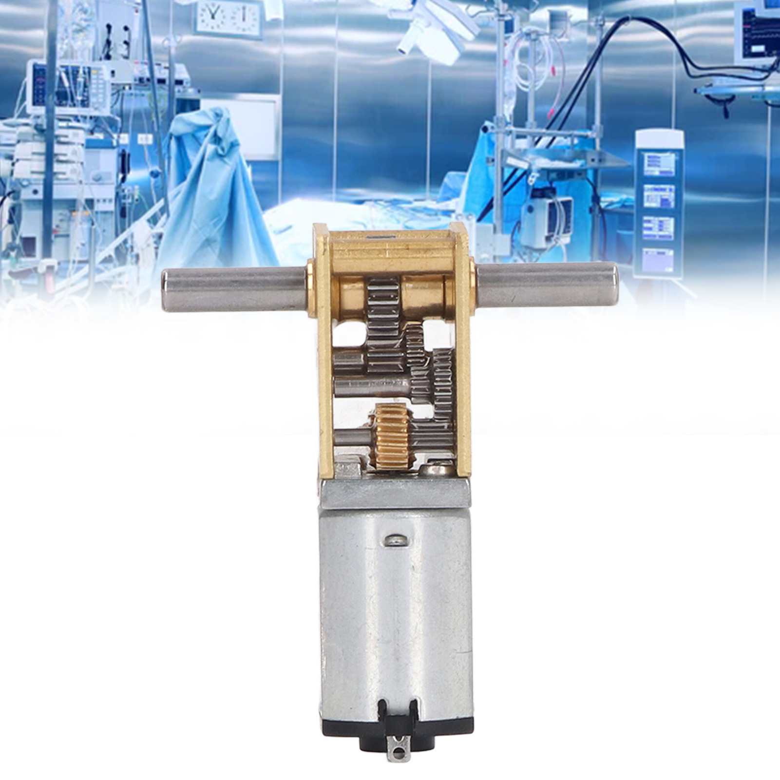 Dc3v 15 U/min Doppelwellen-schneckengetriebemotor, Miniatur-gleichstrom-getriebemotor Mit Niedriger Drehzahl Für Intelligente Fahrzeuge.