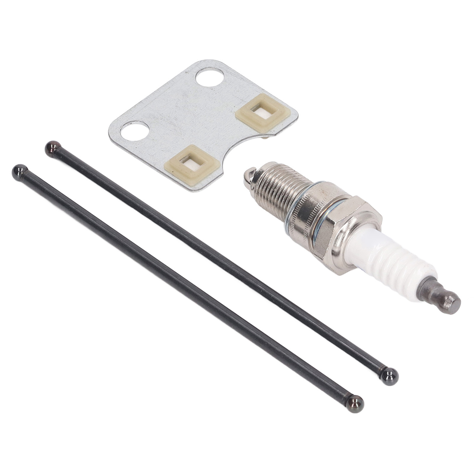 Ventilstößel Mit Führungsplatte Und Zündkerze Für Benzinmotoren, Ersatzteile Für Honda Gx160 5,5 Ps, Gx200 6,5 Ps Rasenmäher Und Andere Modelle. Passend Für Die Teilenummern 14791 Ze1 010 Und 14410 Ze