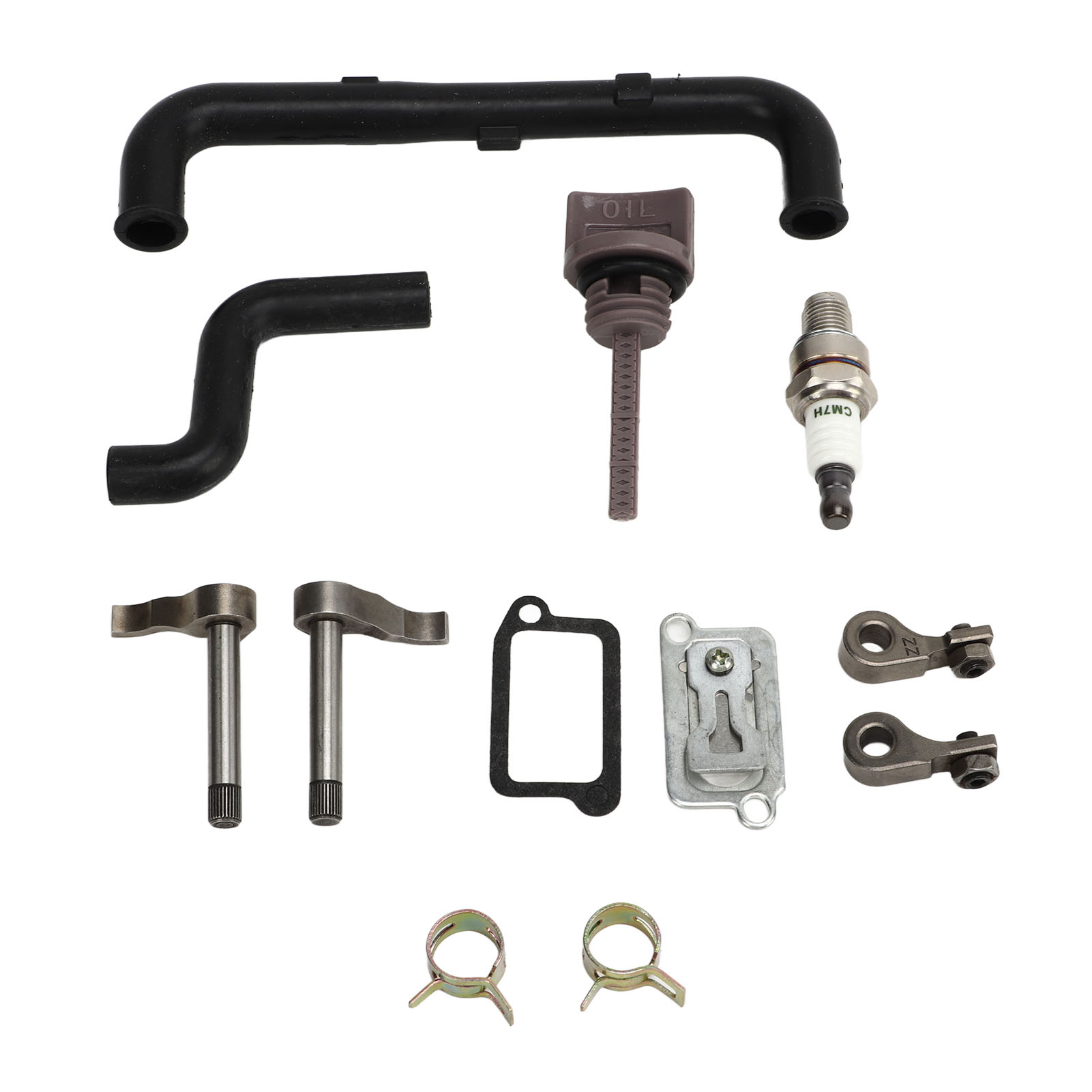 Motorteile Für Rasenmäher, Ventilstößel, Kipphebelsätze, Ersatzteile Für Honda Gx25, Hht25s Usw., Einschließlich Ölleitungen, Öldeckel, Manometer, Druckventilplatten Und Zündkerzen.