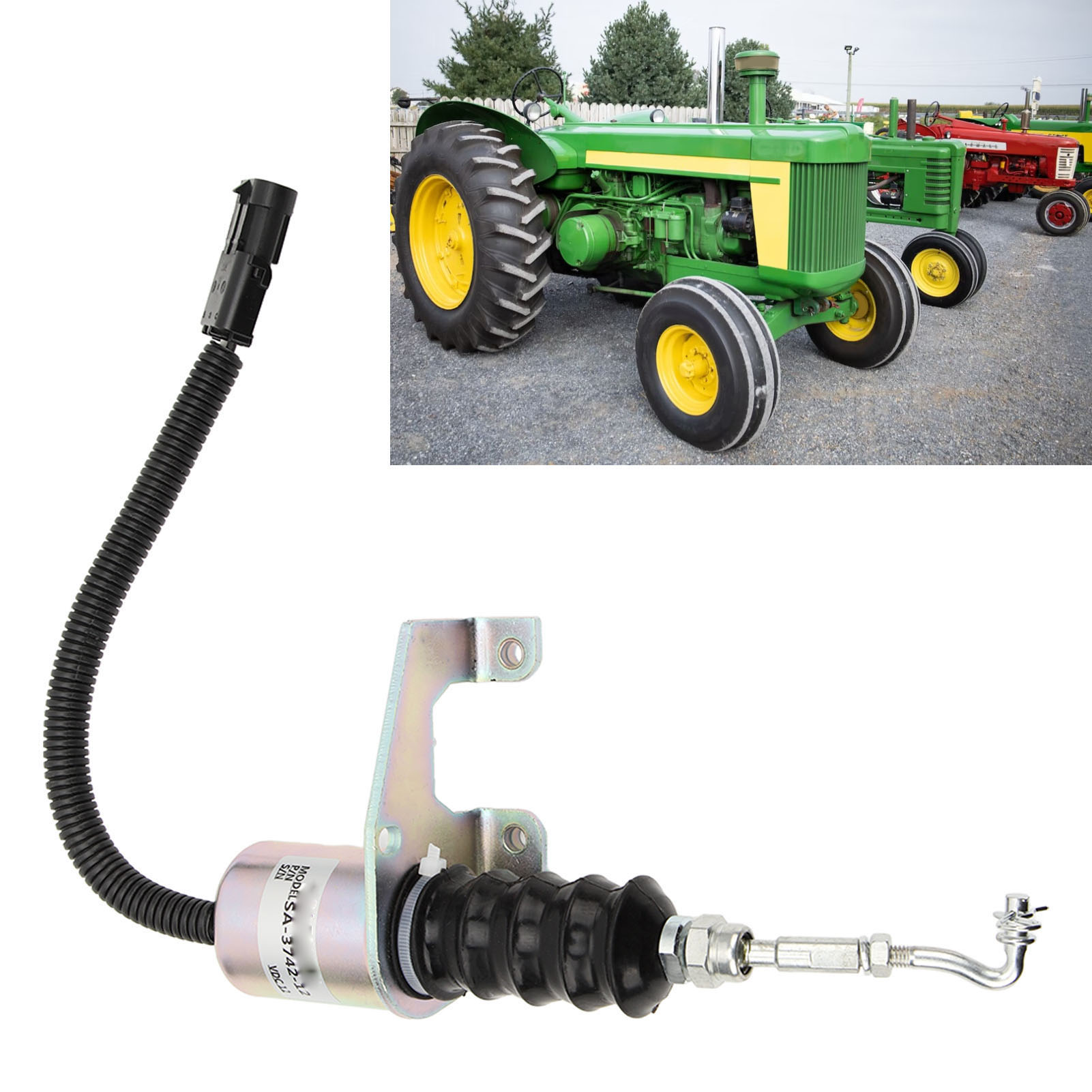 Dc12v Kraftstoffabsperrventil, Flammenrückschlagventil Sa-3742-12/3932017, Geeignet Für Deutz Rsv Motoren.