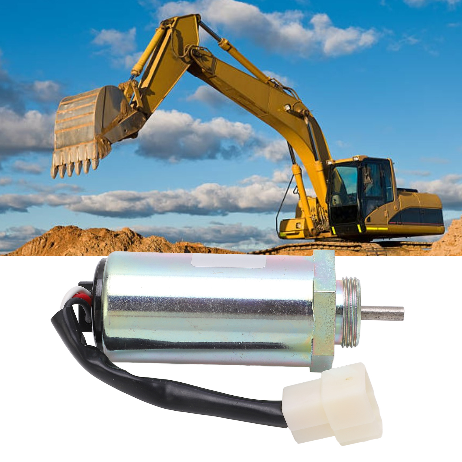 Flammendurchschlagsicherungs-magnetventil 897329-5680, 12 V Dc, Kompatibel Mit Den Modellen Sumitomo Sh55u Und Hitachi Kobelco Ex55/58