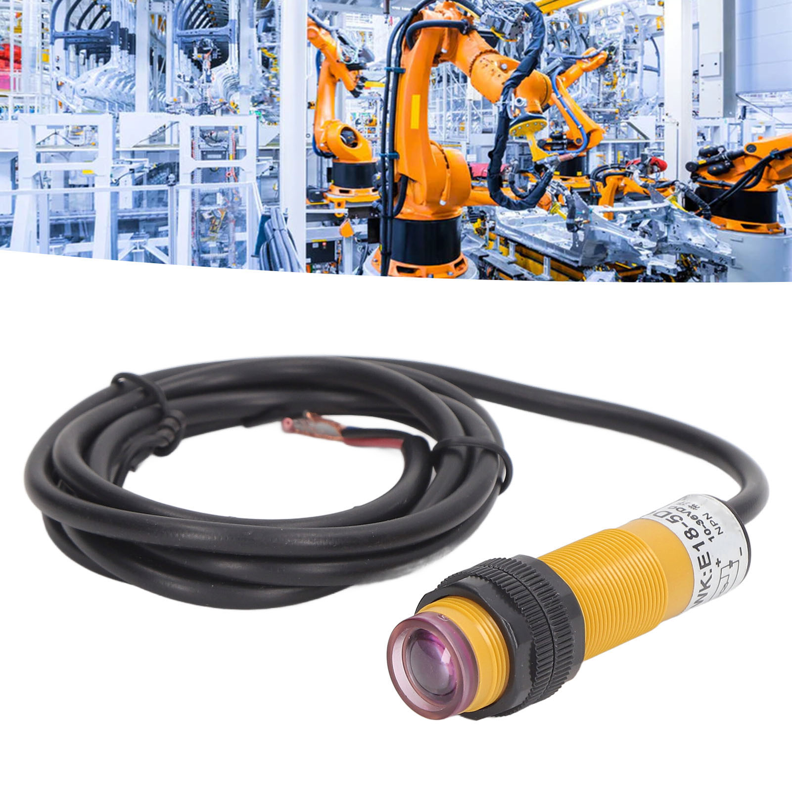 E18-5dc4 10-36v Dc Npn Normalerweise Offener Infrarot-lichtschrankensensor
