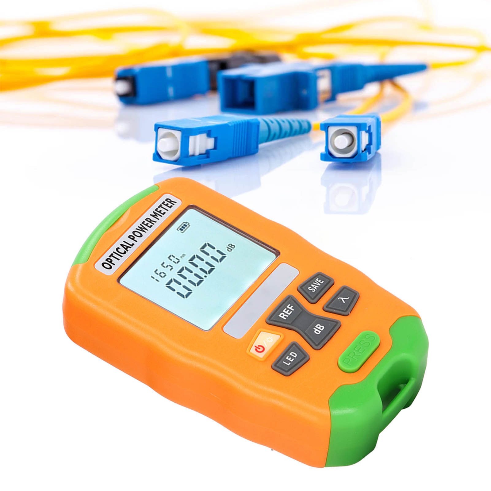 Miniatur-orange-glasfaser-wattmeter Aua-d5 -50+26 Dbm