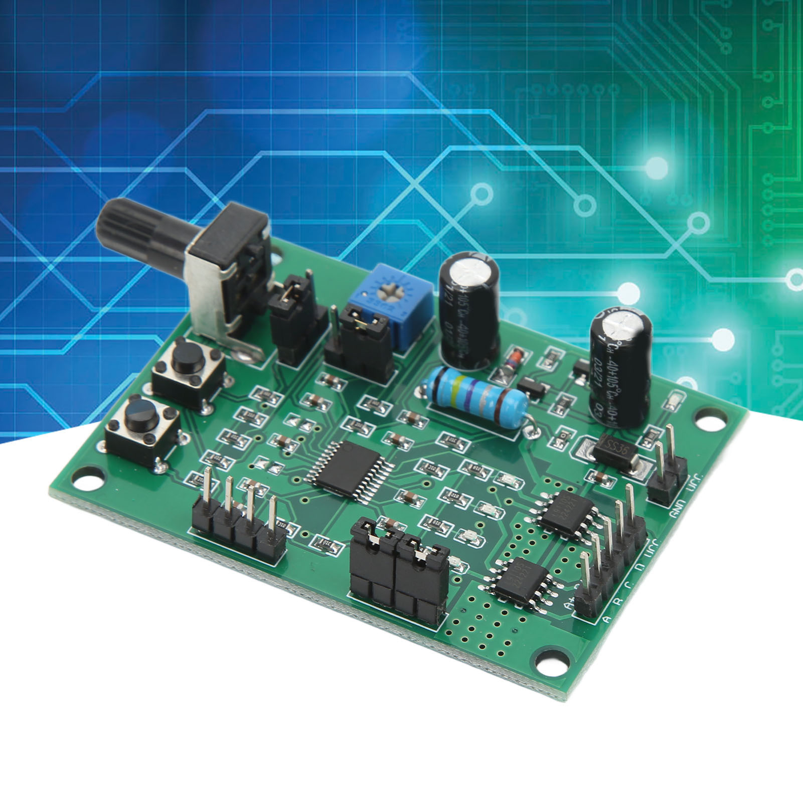 Multifunktionale Steuerplatine Für Mikroschrittmotoren, Kompatibel Mit 4-adrigen Zweiphasen-, 5-adrigen Vierphasen- Und Getriebeschrittmotoren (diy), 5-12v Dc-stromversorgung.