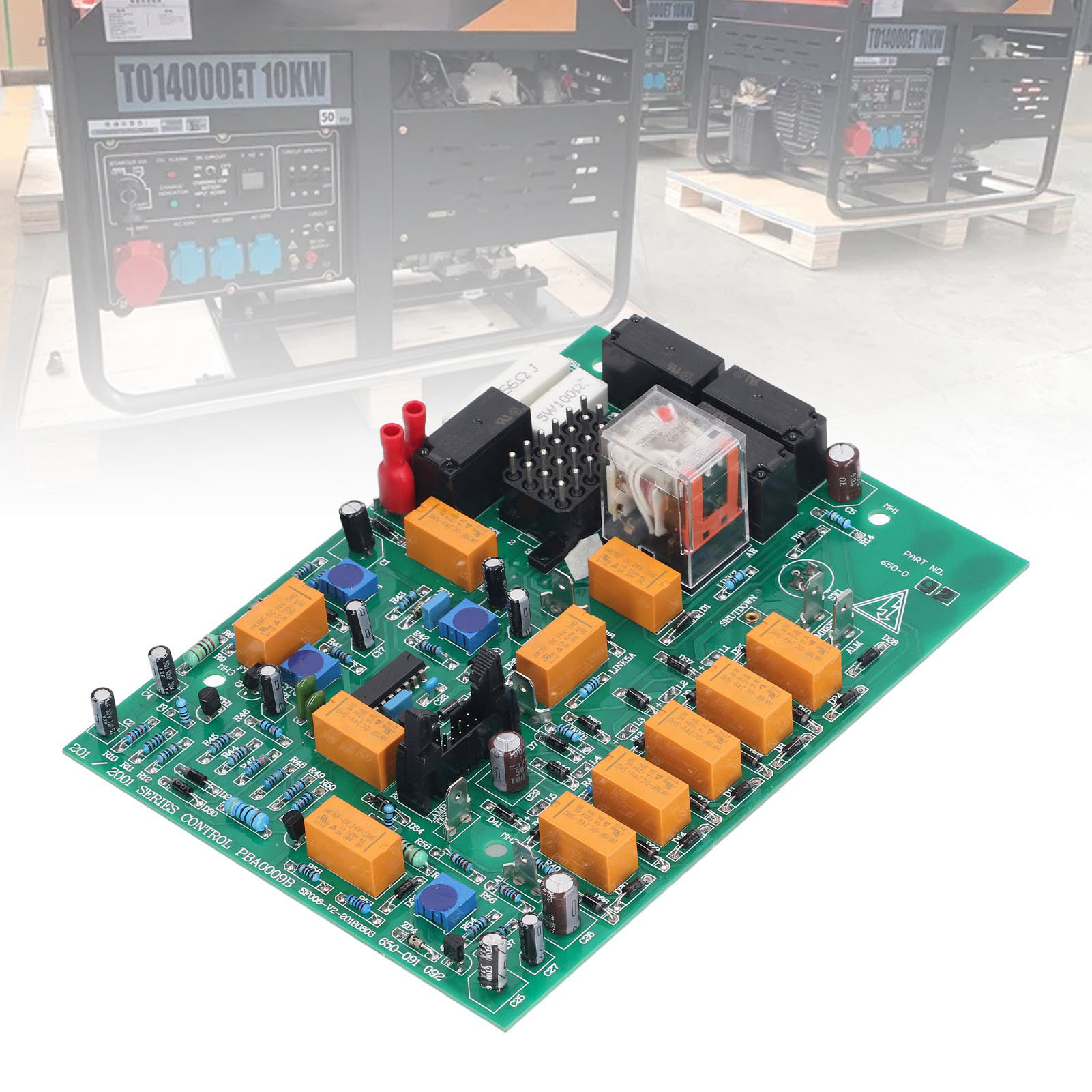 Fünflampen-hauptsteuerplatine Für Wilson-generator Pcb650-092 24v