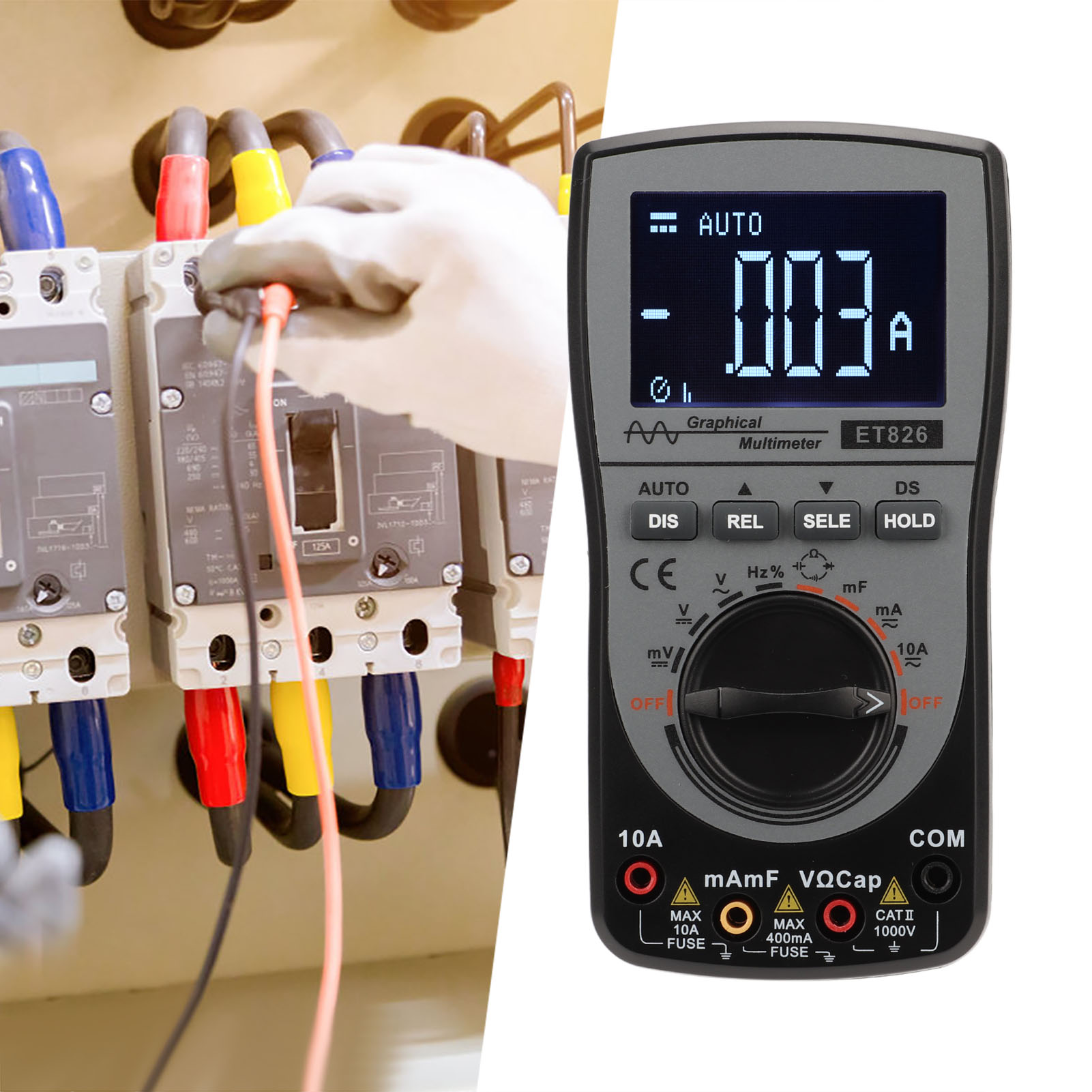 Neues Tragbares 2-in-1-oszilloskop Mit Selbstkalibrierung Und Hochpräzisem Multimeter