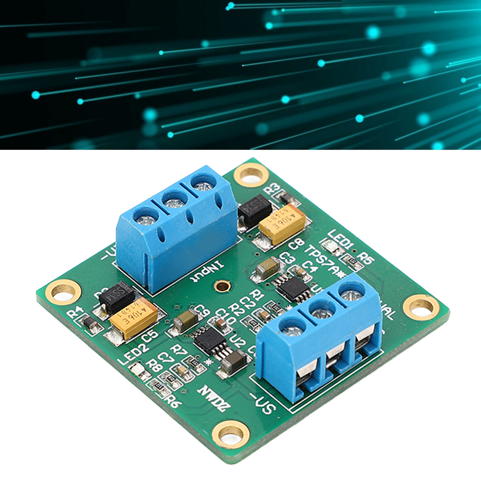 Extrem Rauscharmes (15 Μv) Netzteilmodul Für Positive Und Negative Polarität, Geringer Stromverbrauch, Hohe Psrr-präzision, Präzises Opa-ad/da-netzteil -4 Bis +36 V