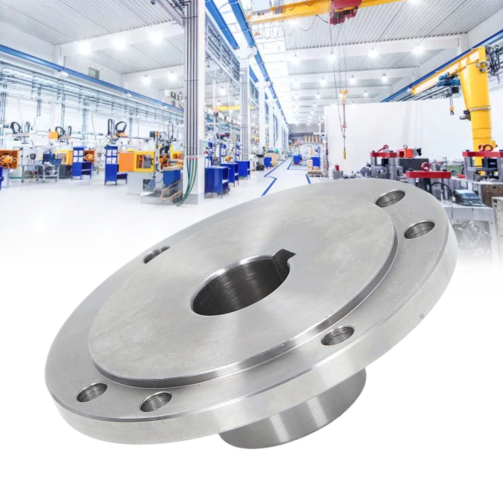 Der 125 Mm Spannfutteranschlussflansch Ist Für 16 Mm Spannfutter Wie K11-125, K12-125 Und K72-125 Geeignet.
