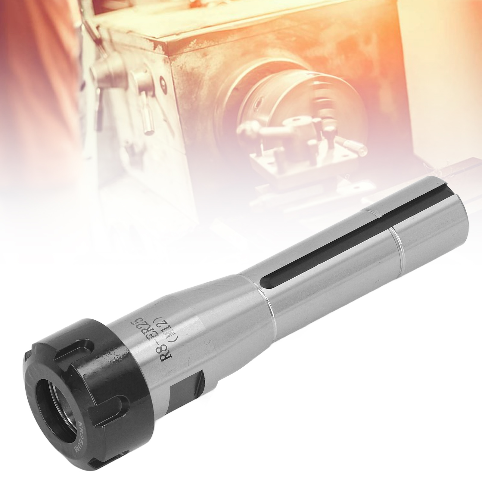 Neuer Metrischer Gewindefräserhalter R8-er25 Für Revolverfräsmaschinen, Fräsfutter Mit Morsekegelschaft, Werkzeughalter, Spannzange, Futter, Werkzeughalter, Schaftfräser.
